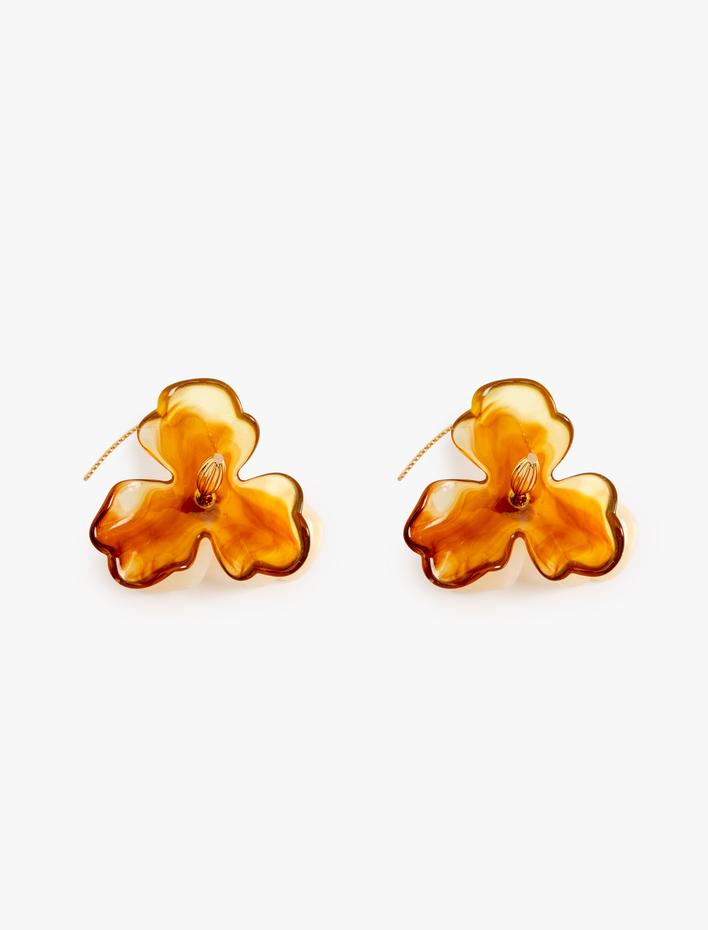 Kadın Çiçek Küpe