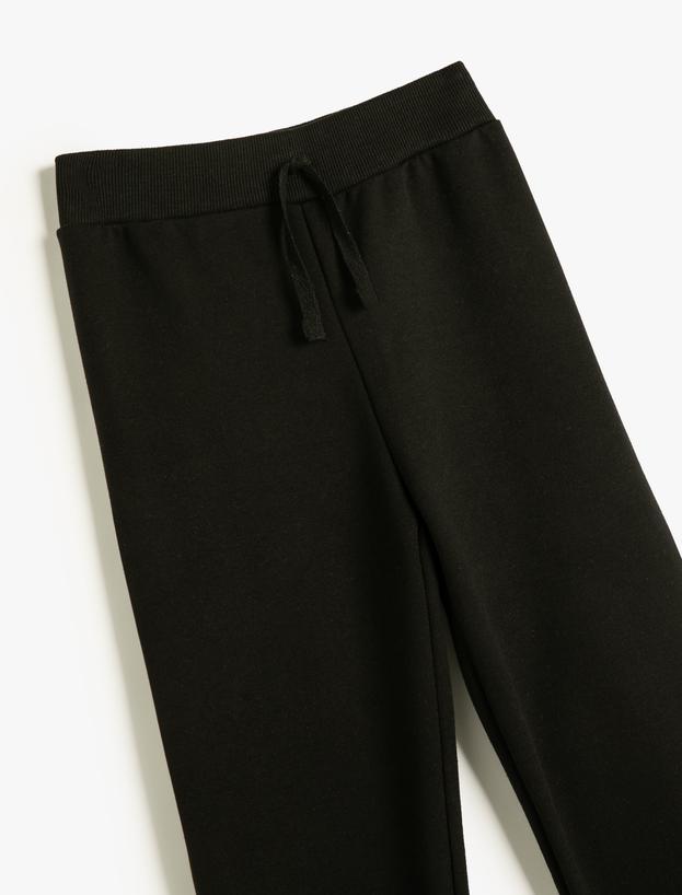 Basic Jogger Eşofman Altı Beli Lastikli_2