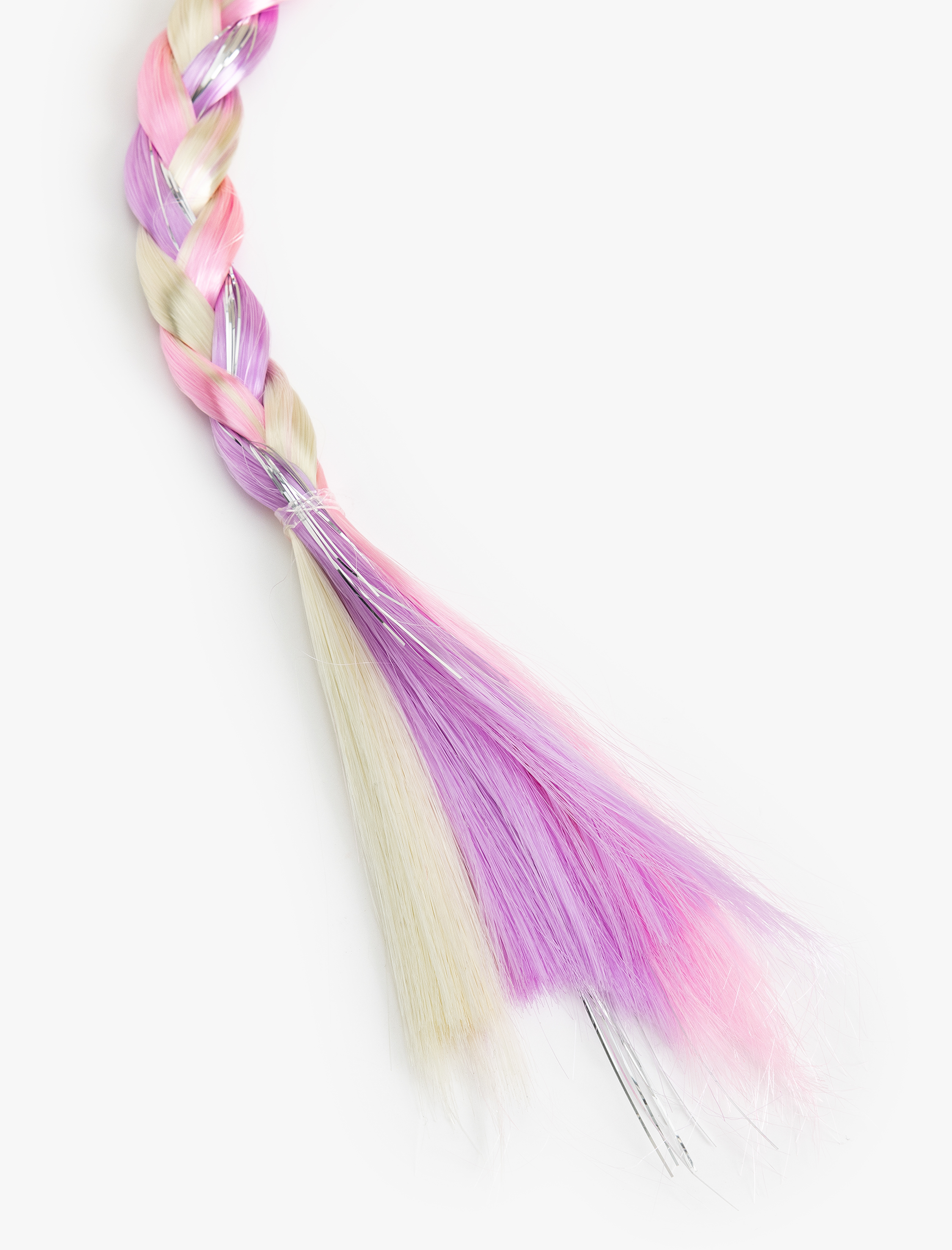 Kız Çocuk Toka Saç Örgülü Kelebek Detaylı