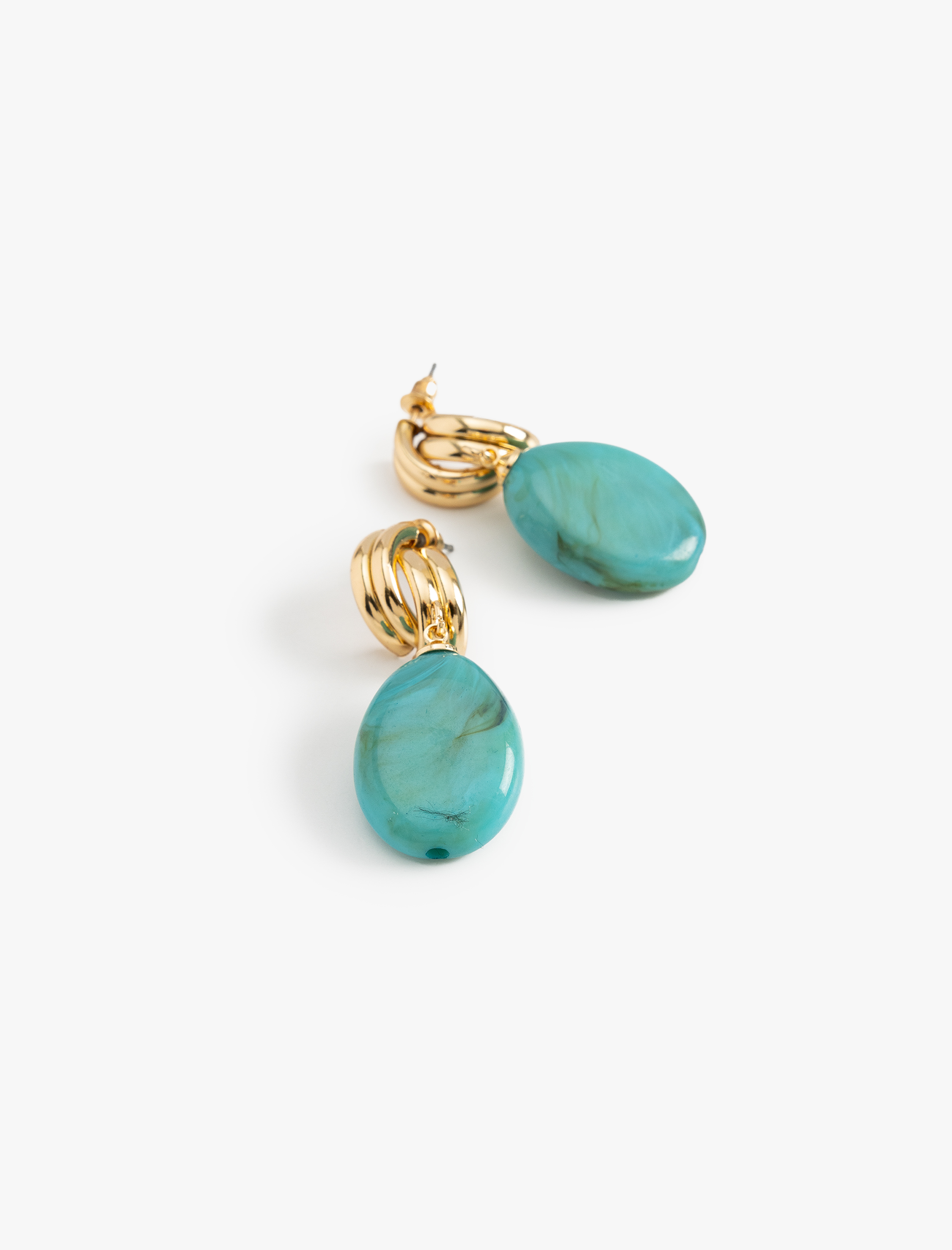  Kadın Taşlı Küpe Sallantılı