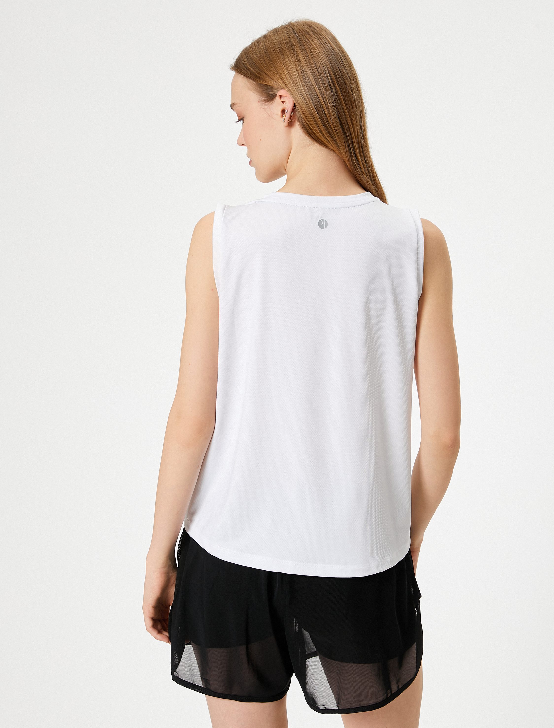   Spor Basic Atlet Bisiklet Yaka Rahat Kalıp