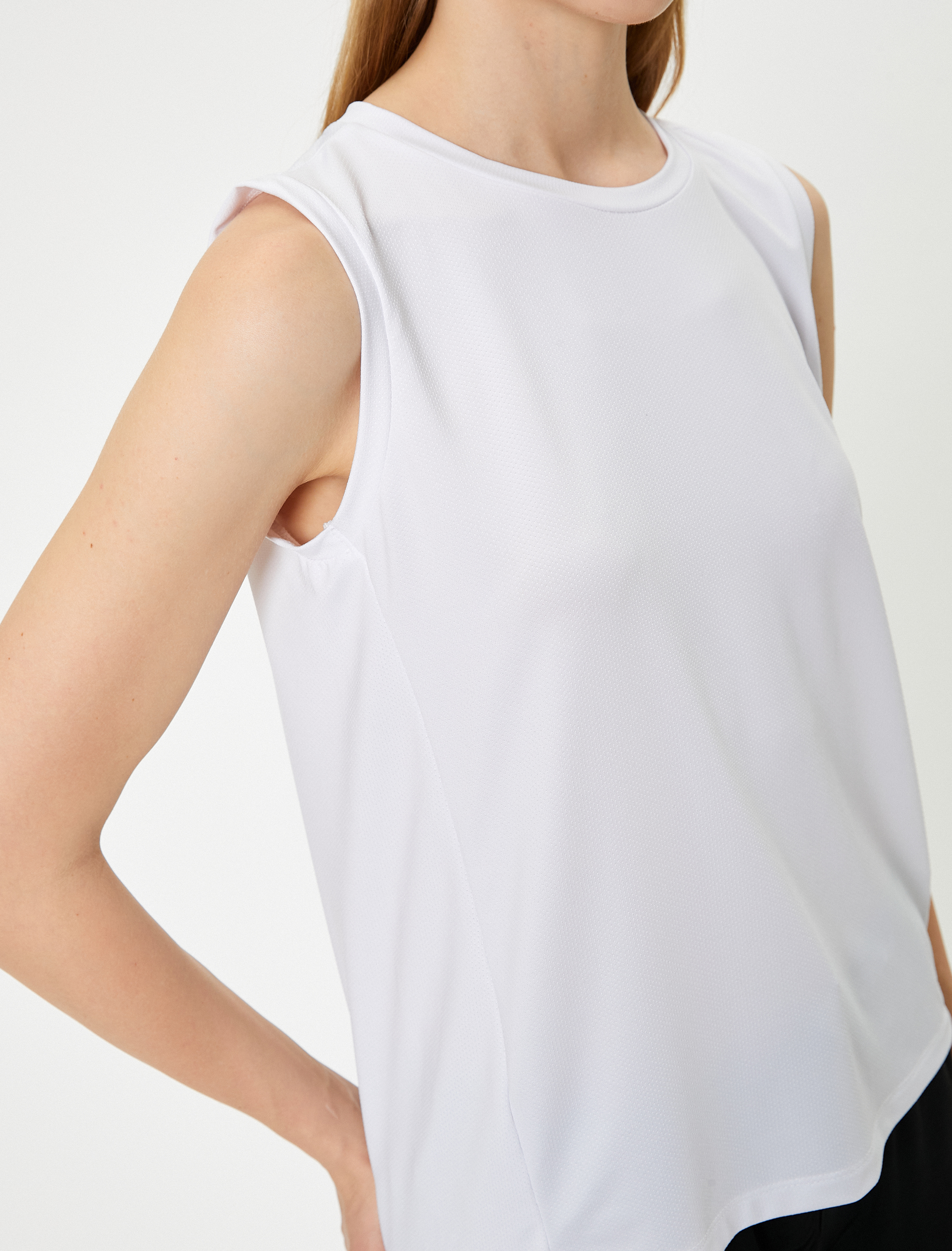   Spor Basic Atlet Bisiklet Yaka Rahat Kalıp