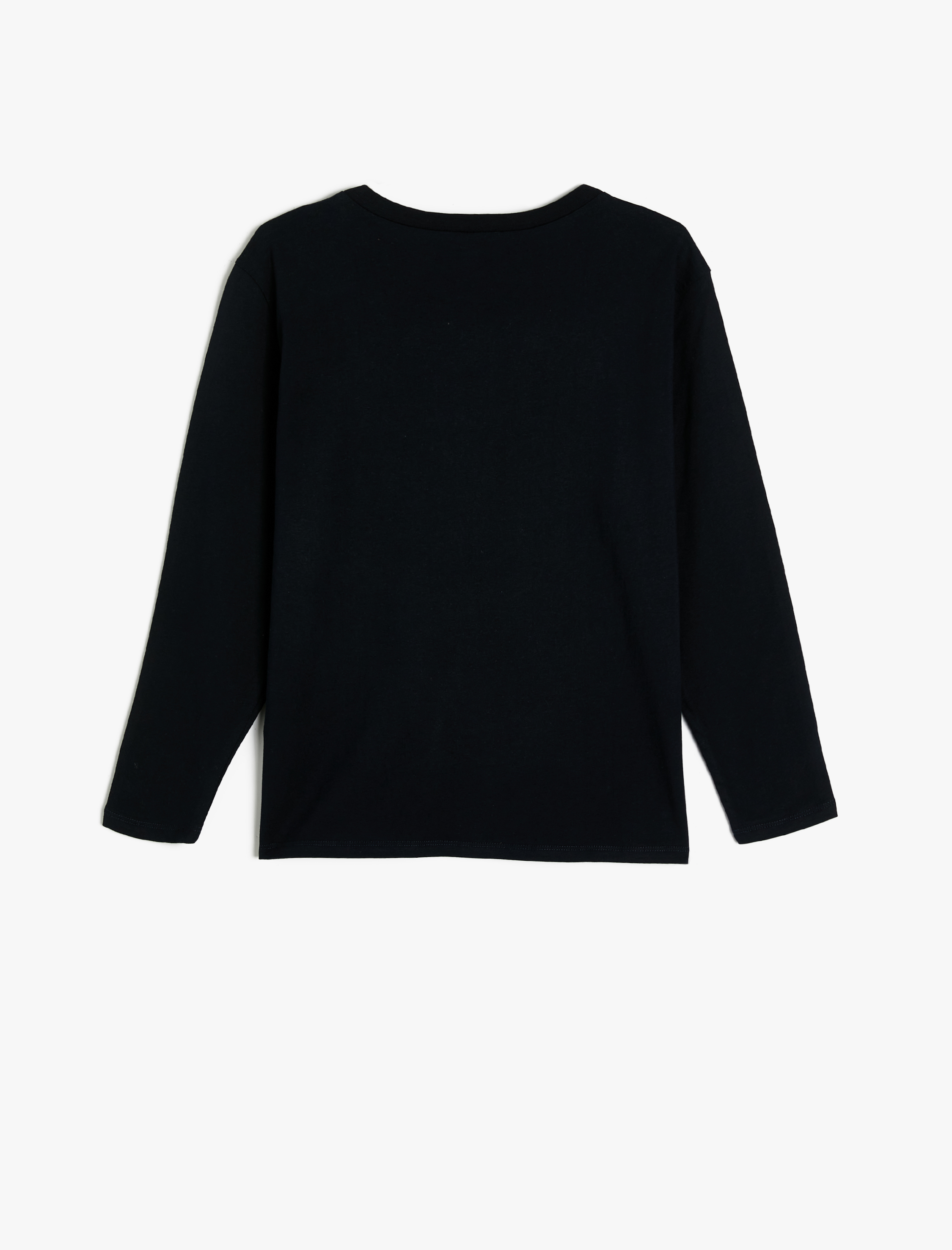  Erkek Çocuk Tişört Uzun Kollu Bisiklet Yaka Basketbol Baskılı Pamuklu