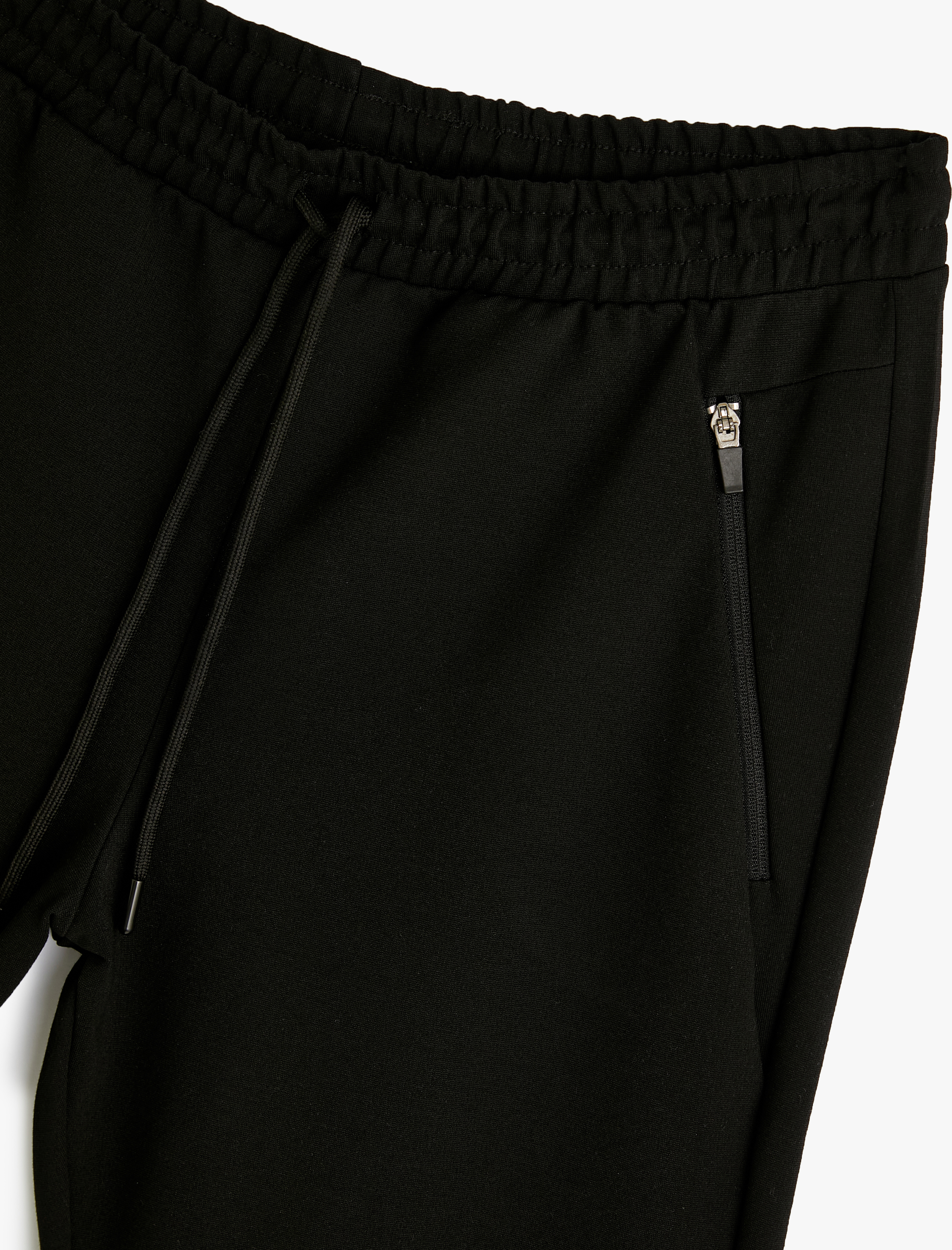   Spor Jogger Eşofman Altı Fermuarlı Cepli Beli Lastikli