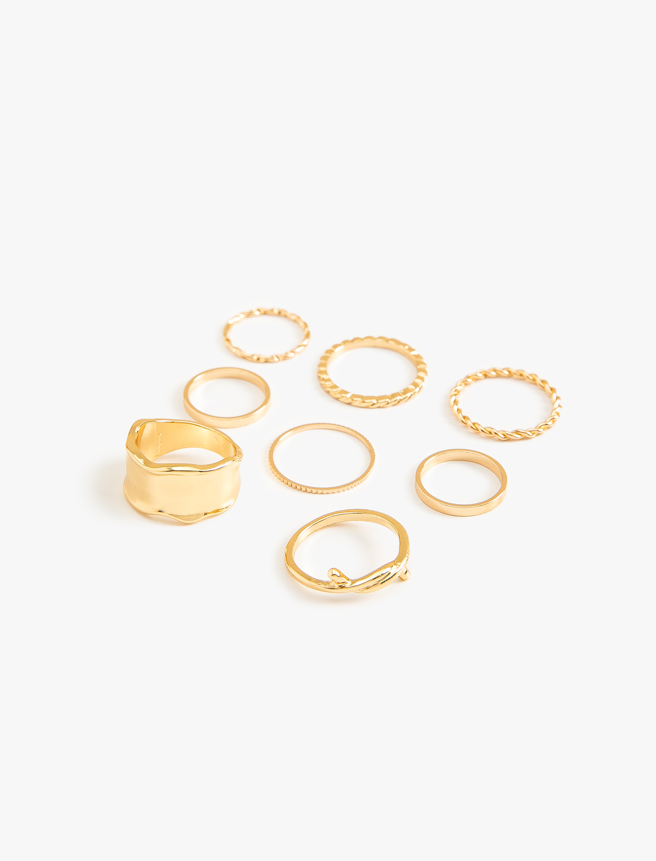  Kadın Yüzük Seti 8'li