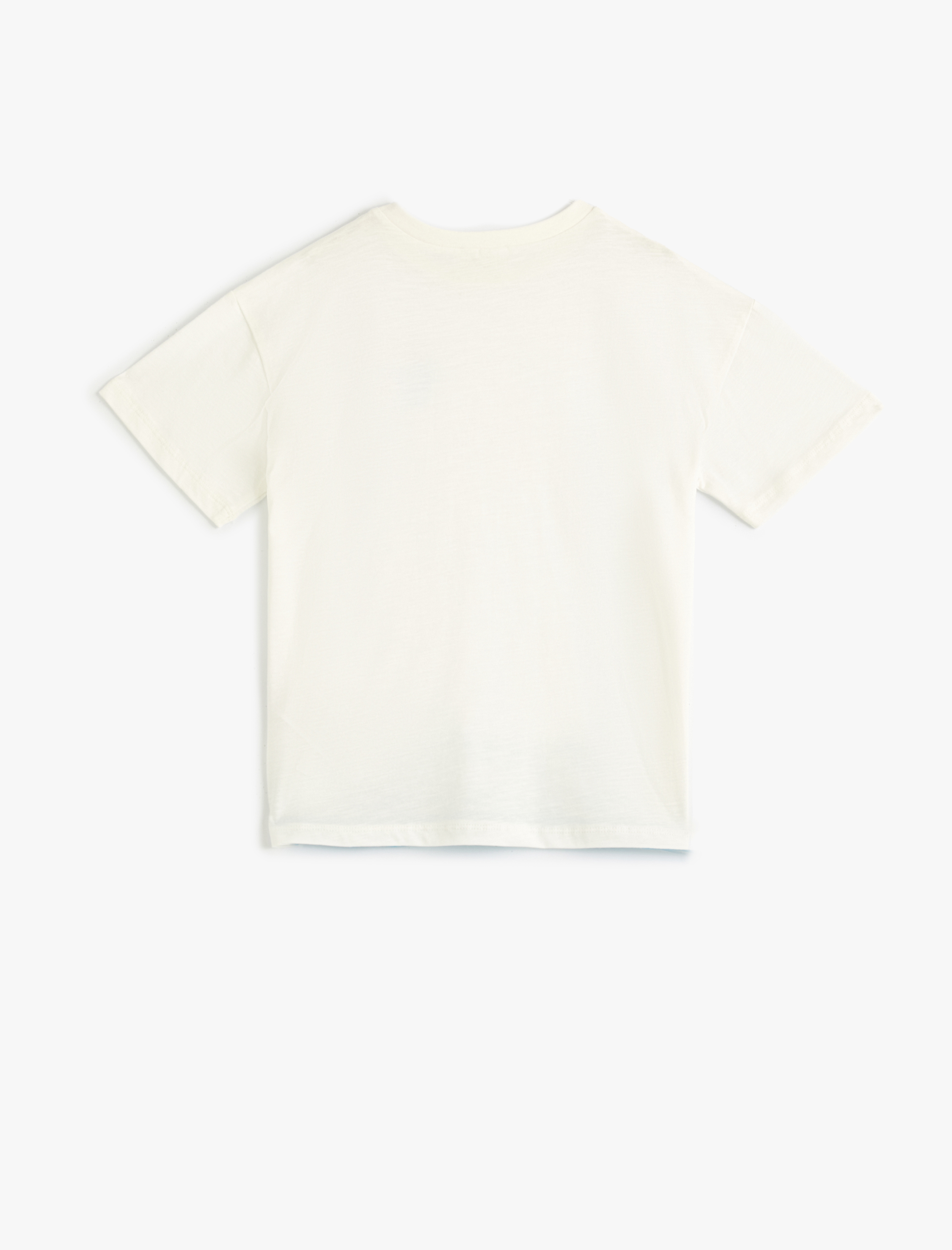  Erkek Çocuk Oversize Tişört Batik Baskı Detaylı Kısa Kollu Bisiklet Yaka Pamuklu