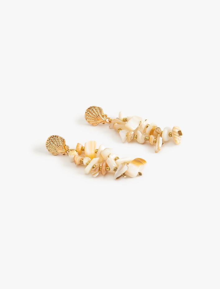 Kadın Taşlı Küpe Sallantılı