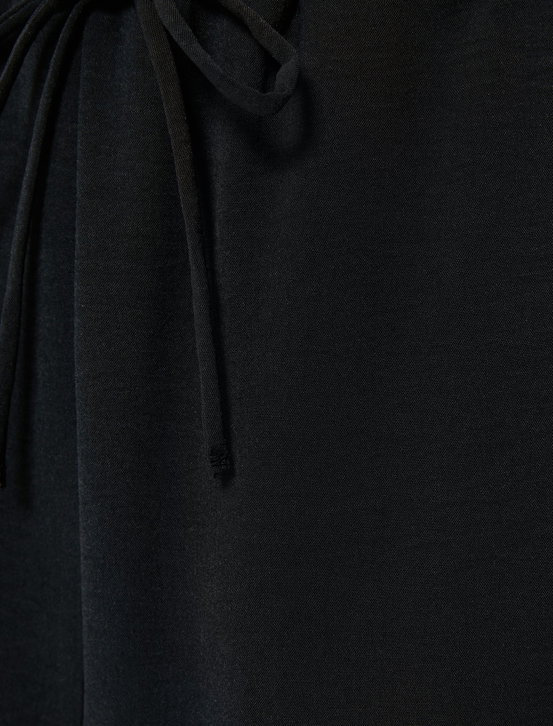   Aerobin Kumaş Rahat Pantolon Yüksek Bel Cepli Beli Bağlamalı