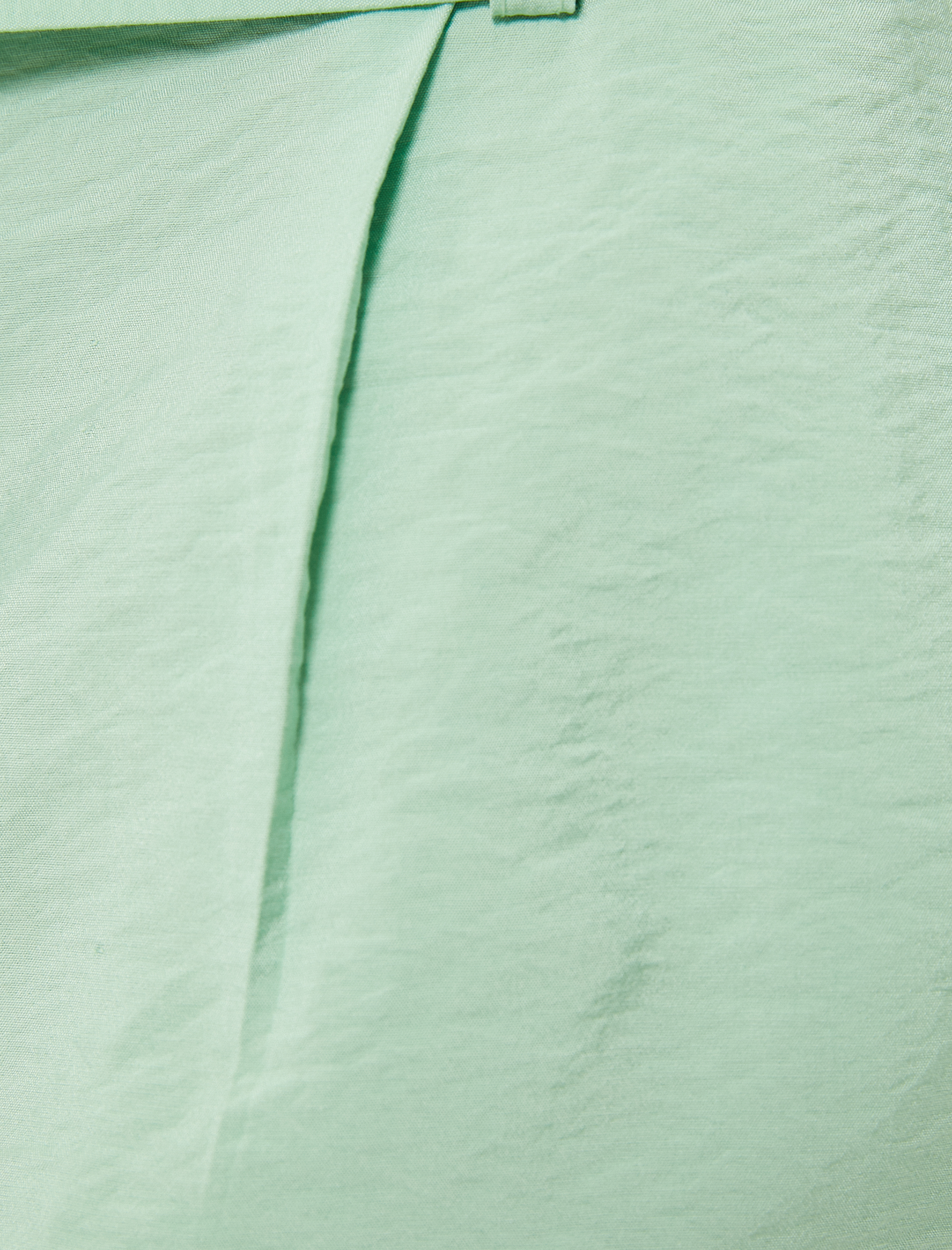   Mini Şort Kemer Detaylı Cepli Viskon Kumaş