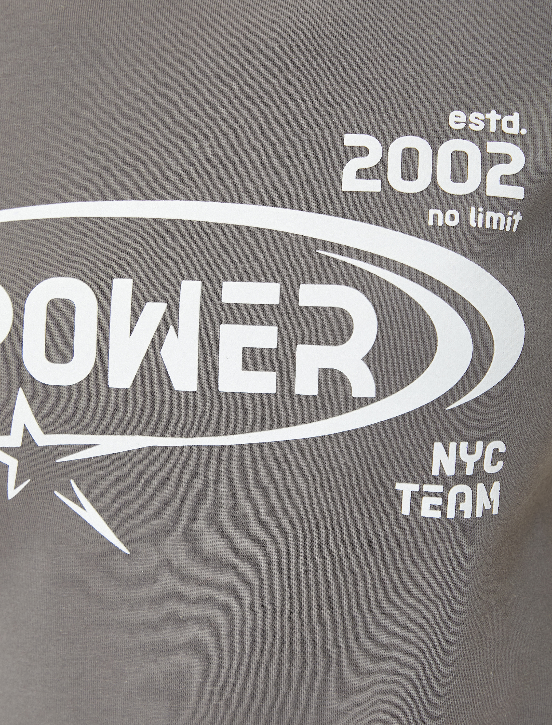 Kolej Tişört Baskılı Slim Fit Bisiklet Yaka Şerit Detaylı