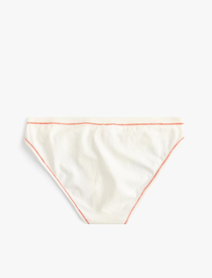  Brief Külot Normal Bel Baskılı Pamuklu