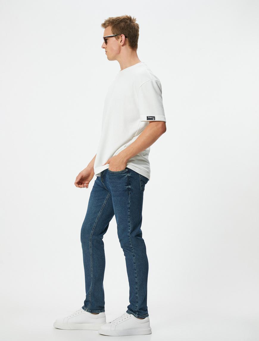   Slim Fit Kot Pantolon - Brad Jean