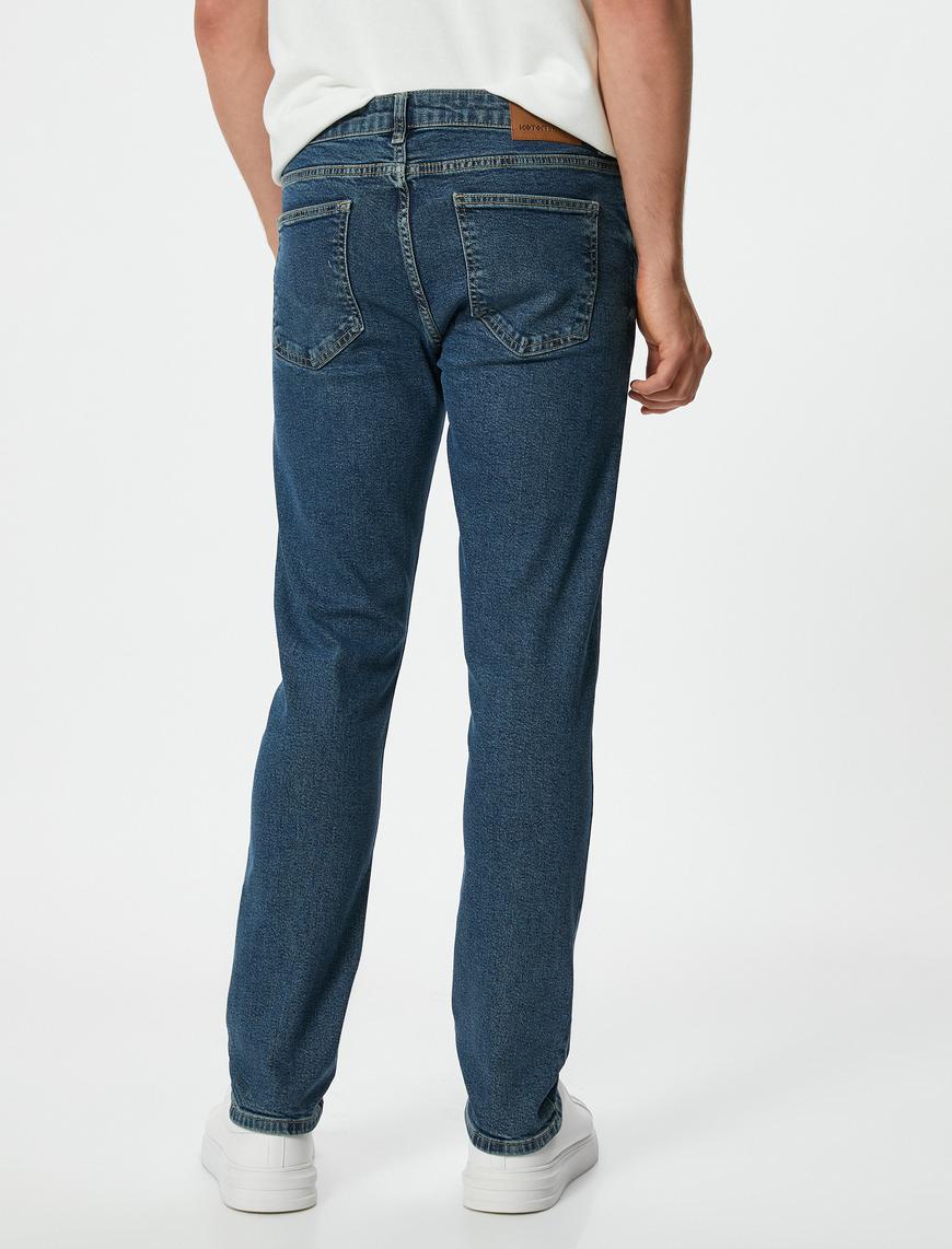   Slim Fit Kot Pantolon - Brad Jean