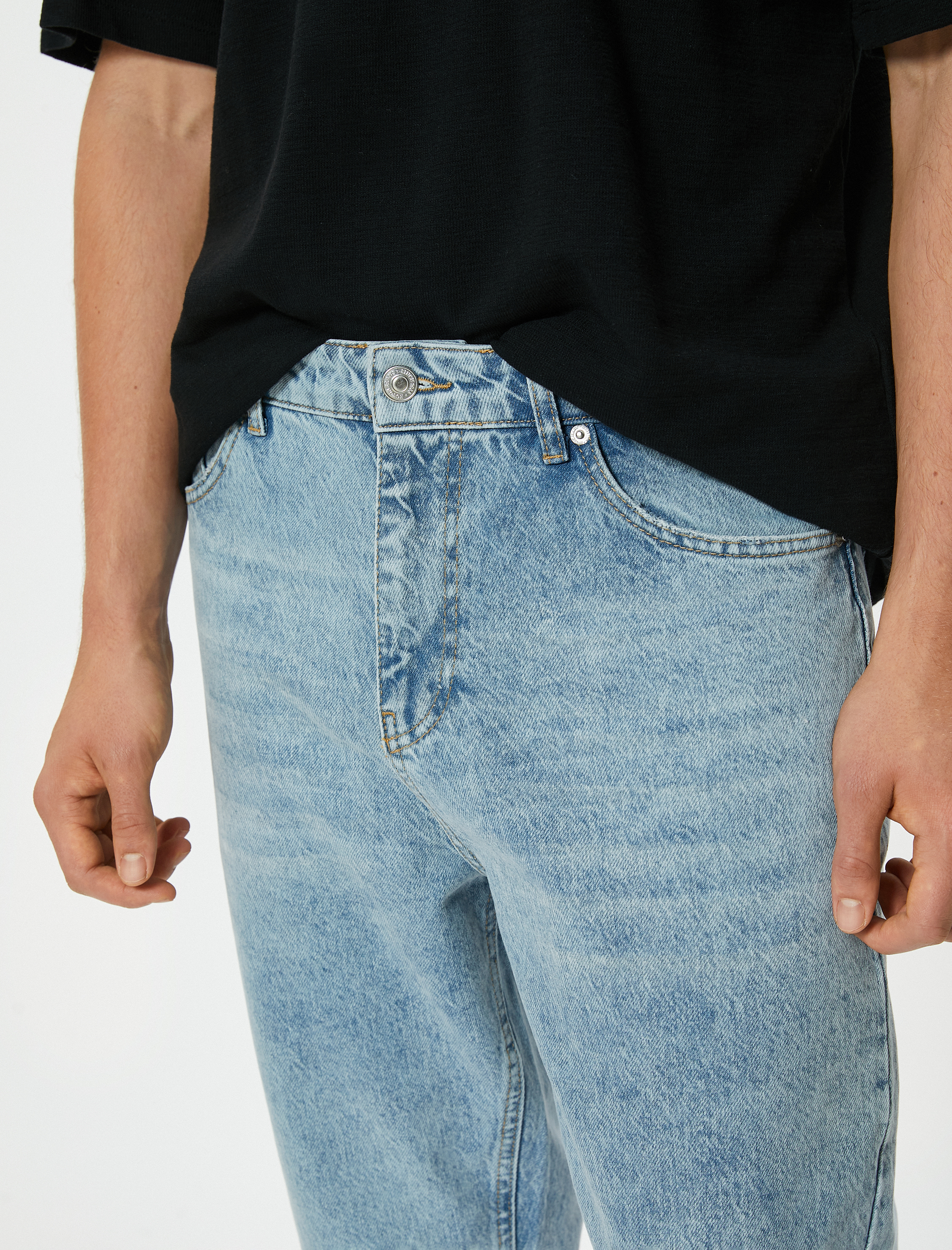   Loose Fit Jean Pantolon - Steve Jean