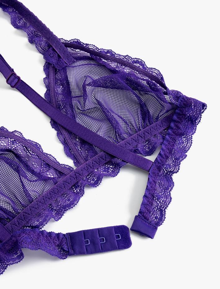  Dolgusuz Balensiz Tül Sütyen Kapsız