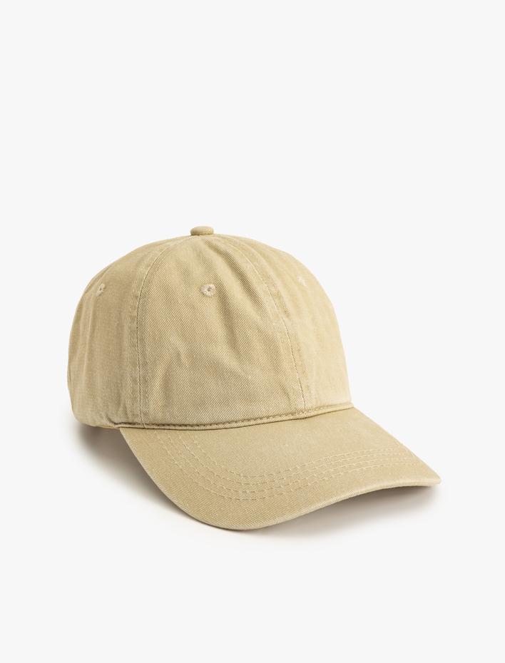 Kadın Basic Kep Şapka Pamuklu