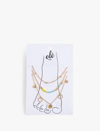 Halhal Seti İnci Boncuk Detaylı