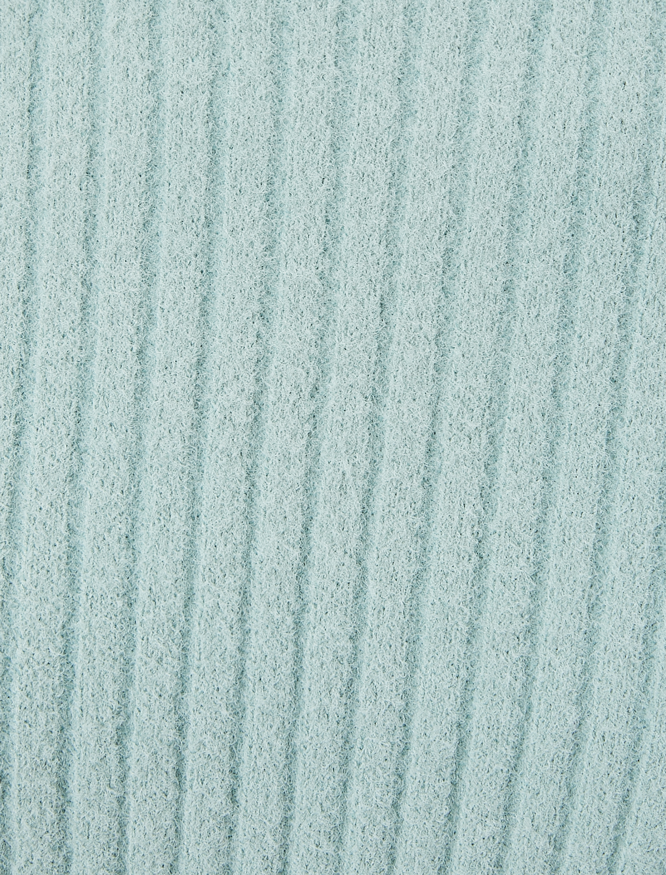 Bisiklet Yaka Crop Triko Kazak Slim Fit