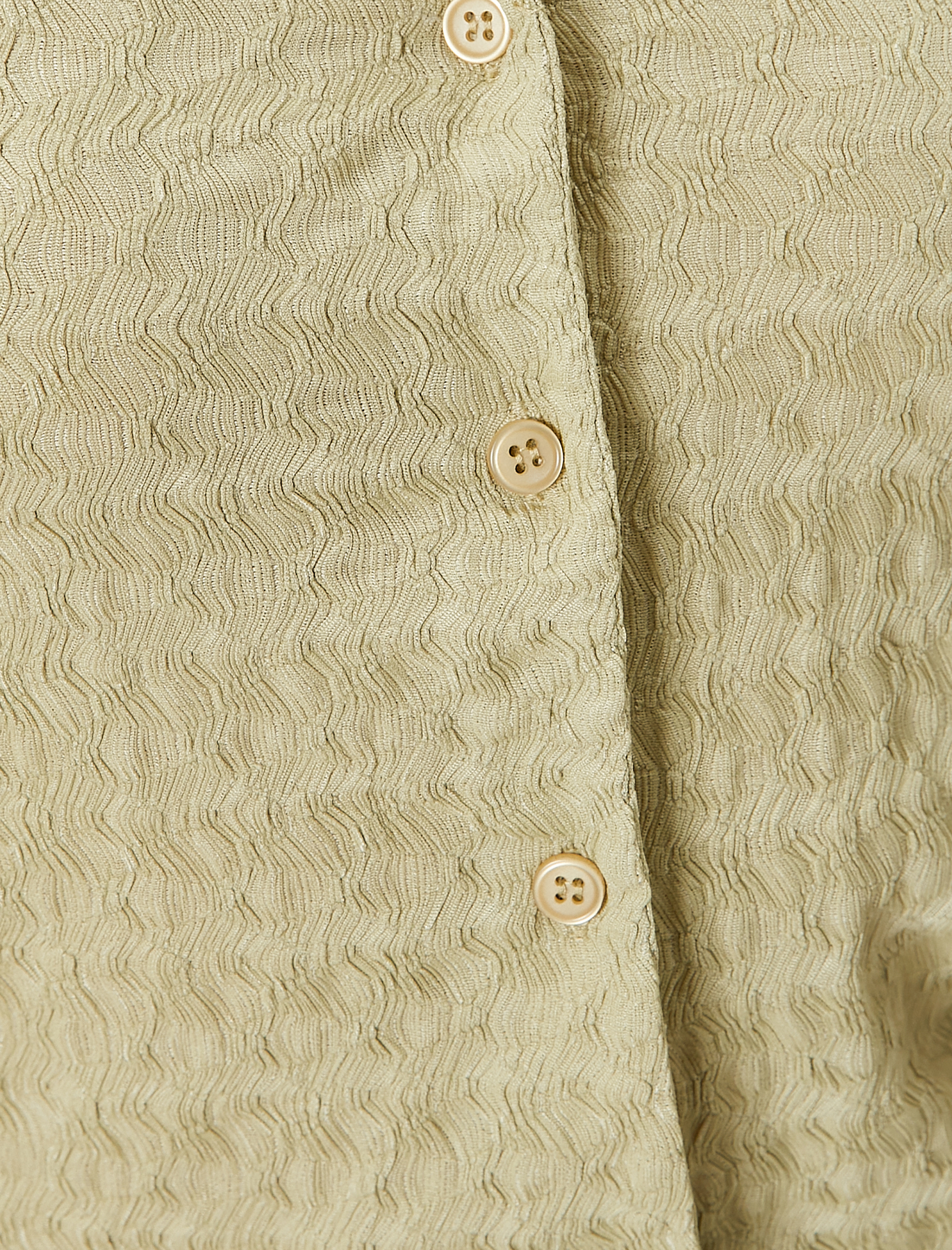   Kısa Kollu Gömlek Yaka Bluz Düğmeli Bürümcük