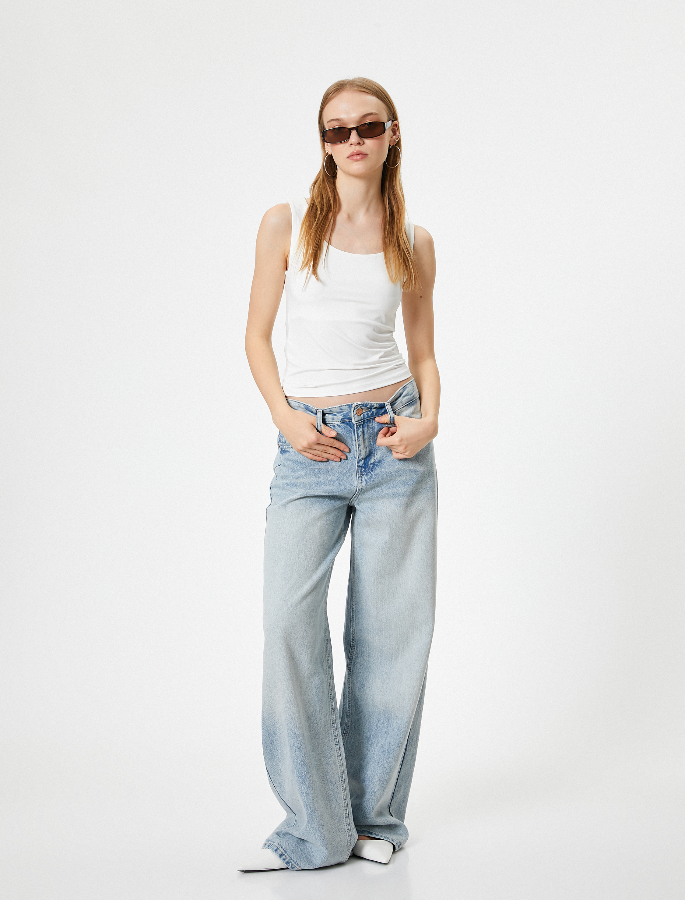   Basic Atlet Kolsuz Kare Yaka Slim Fit