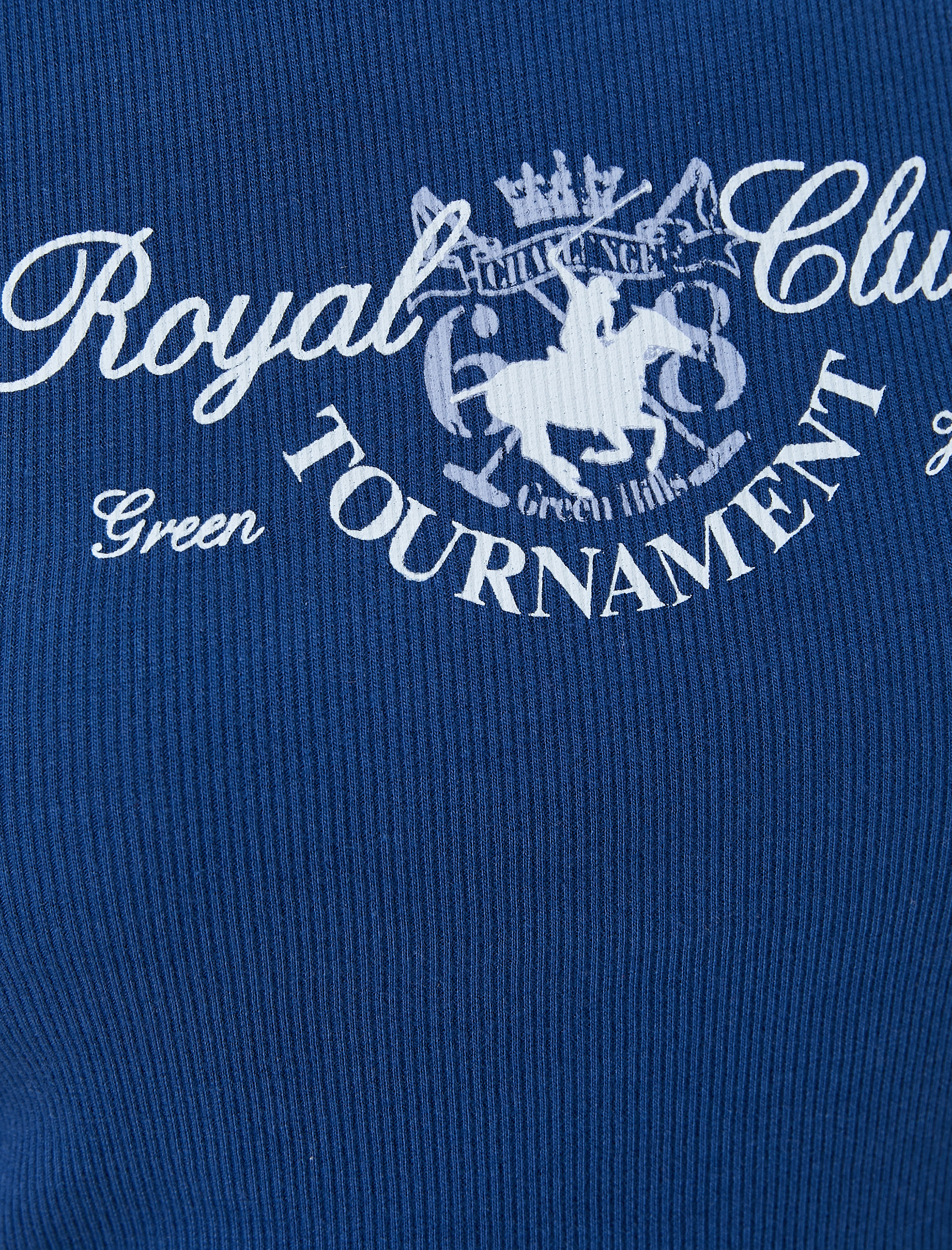   Crop Atlet Baskılı Ribanalı