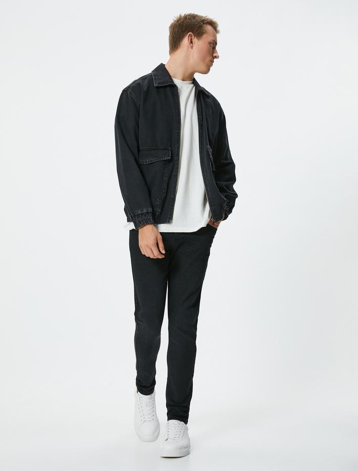  Skinny Fit Kot Pantolon - Michael Jean