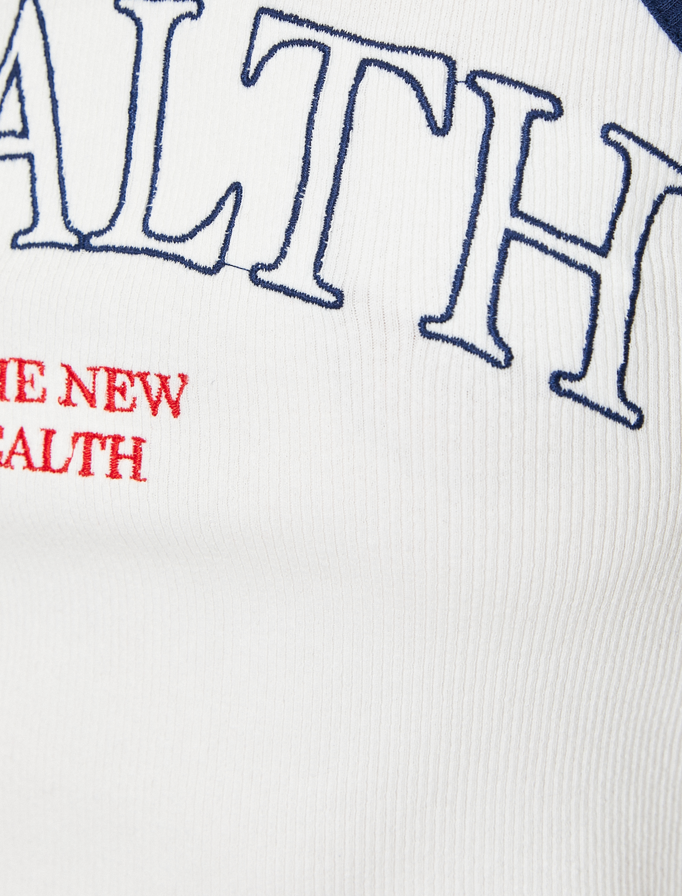   Crop Spor Atlet Slogan Baskılı Halter Yaka Askılı Slim Fit