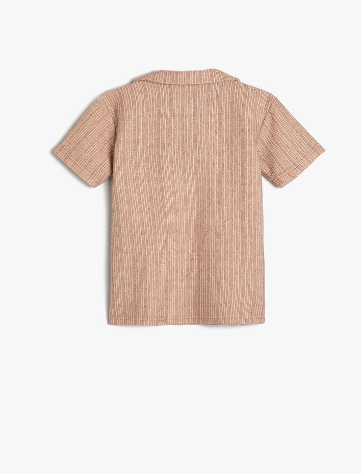 Erkek Çocuk Polo Yaka Tişört Kısa Kollu