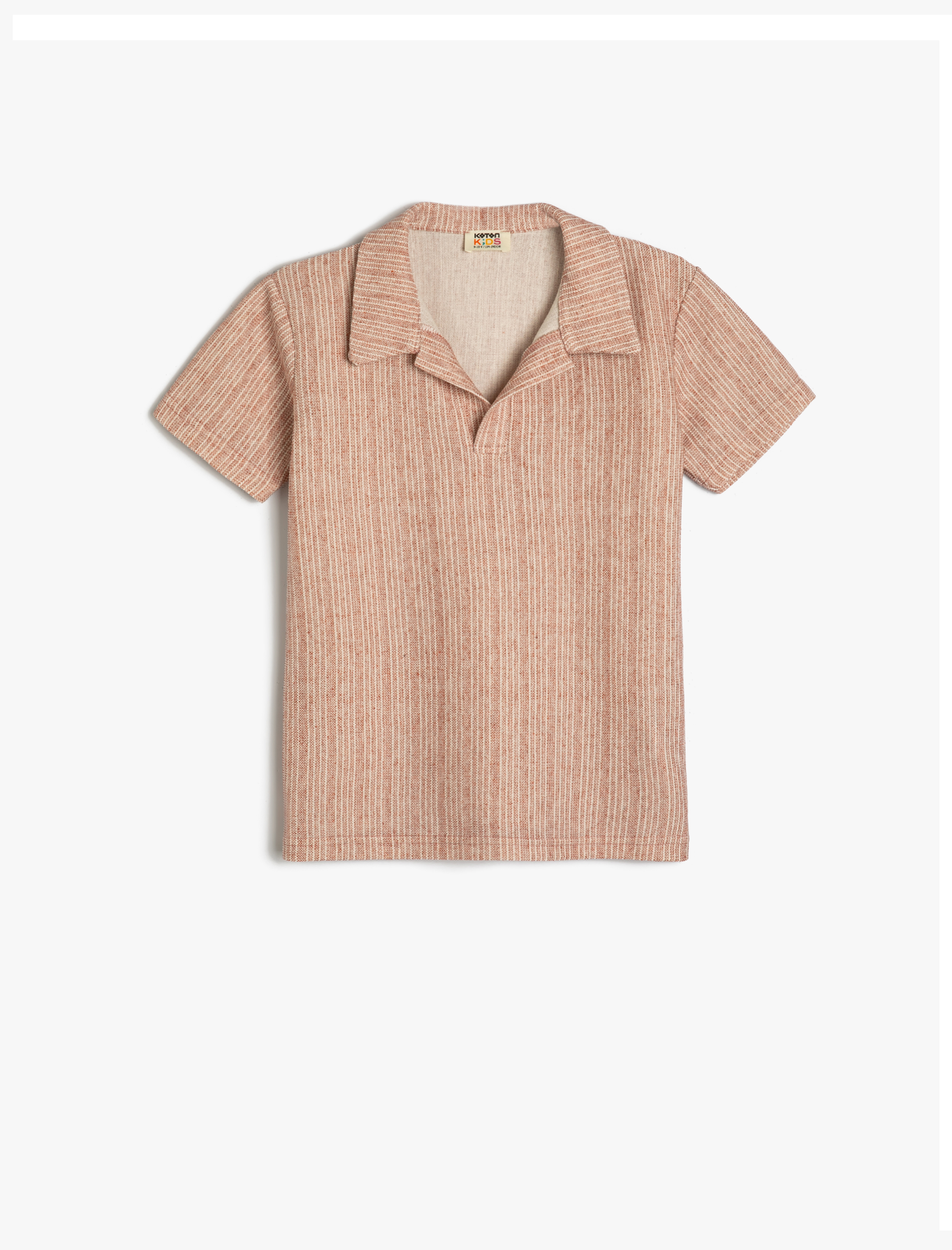 Koton Polo Yaka Tişört Kısa Kollu -1