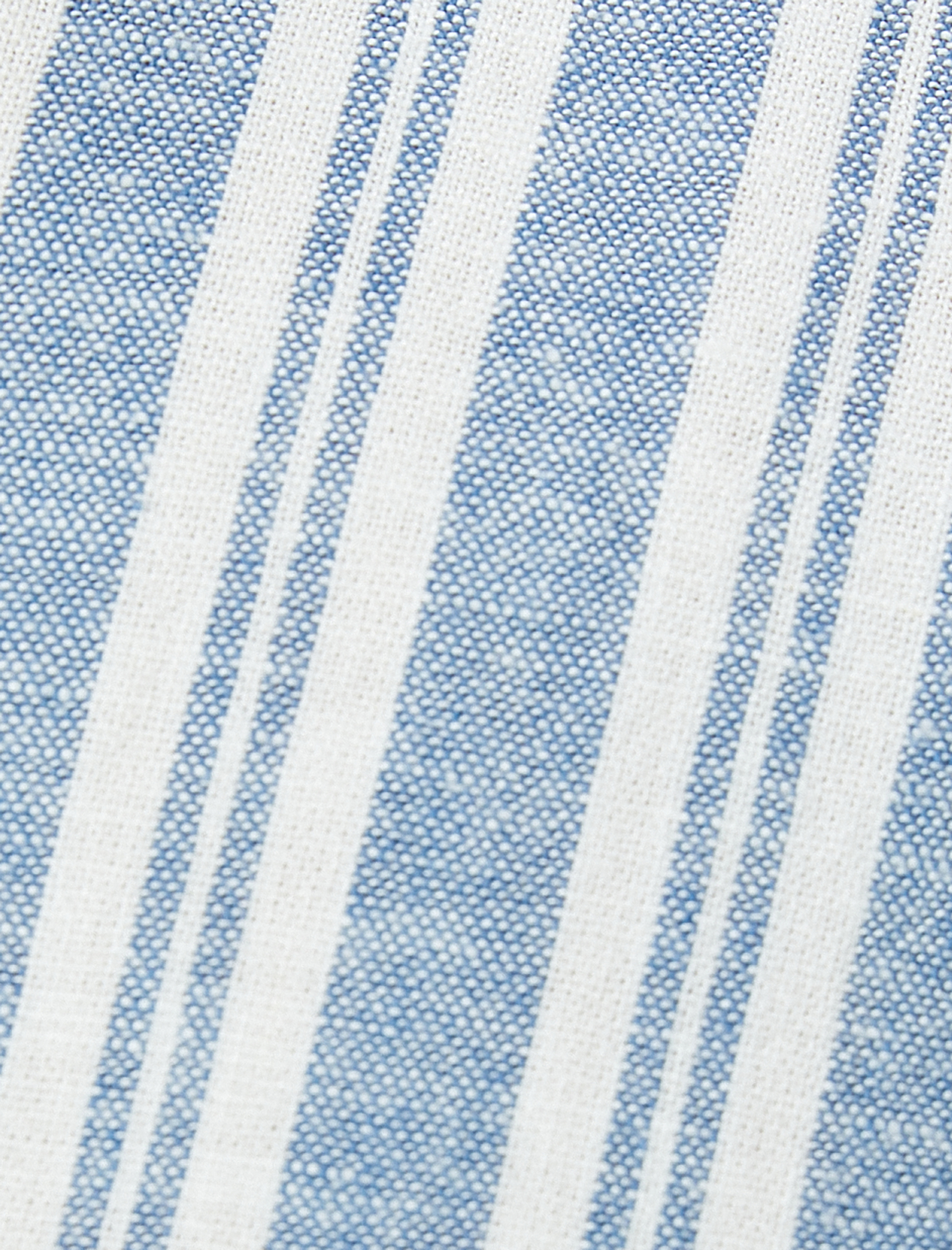   Uzun Kollu Gömlek Düğmeli Keten Karışımlı Regular Fit