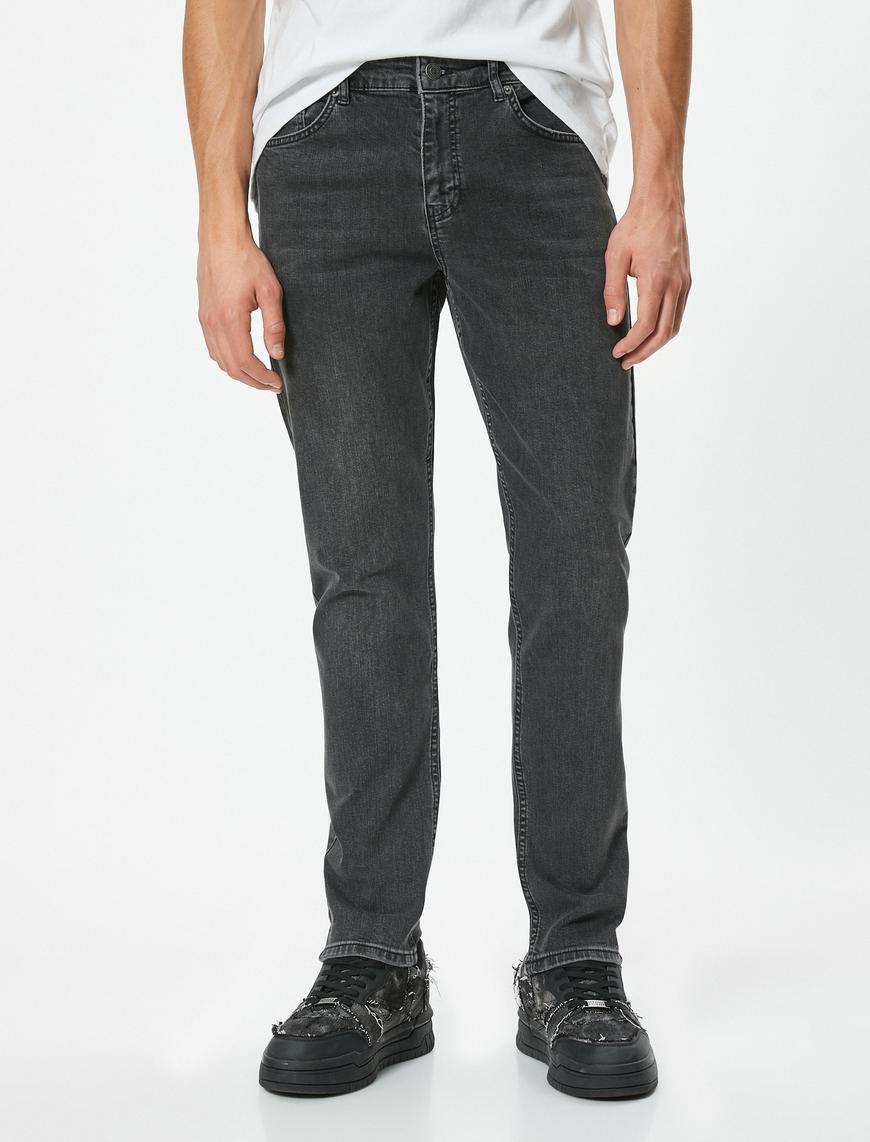   Slim Fit Kot Pantolon - Brad Jean