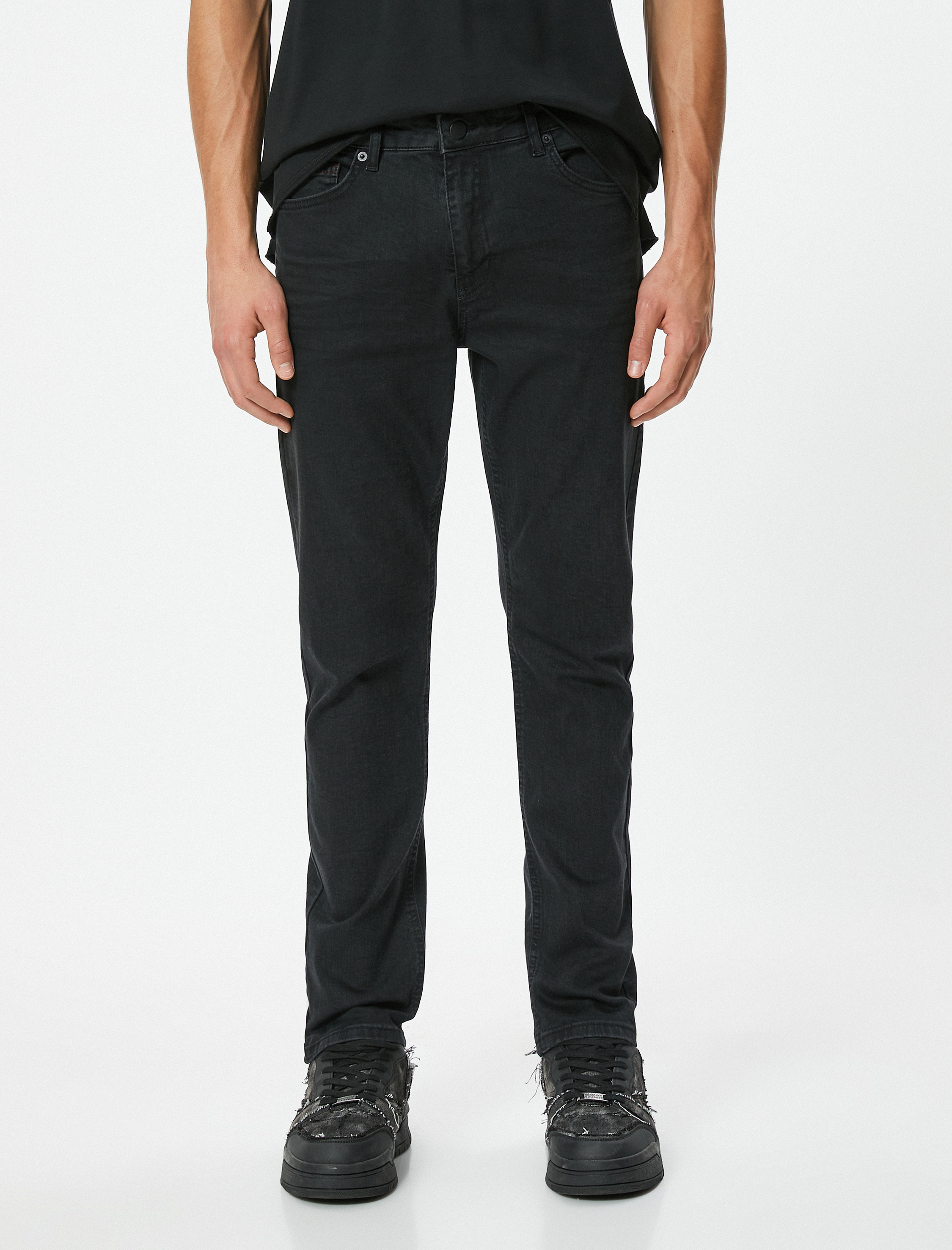 Slim Fit Kot Pantolon - Brad Jean