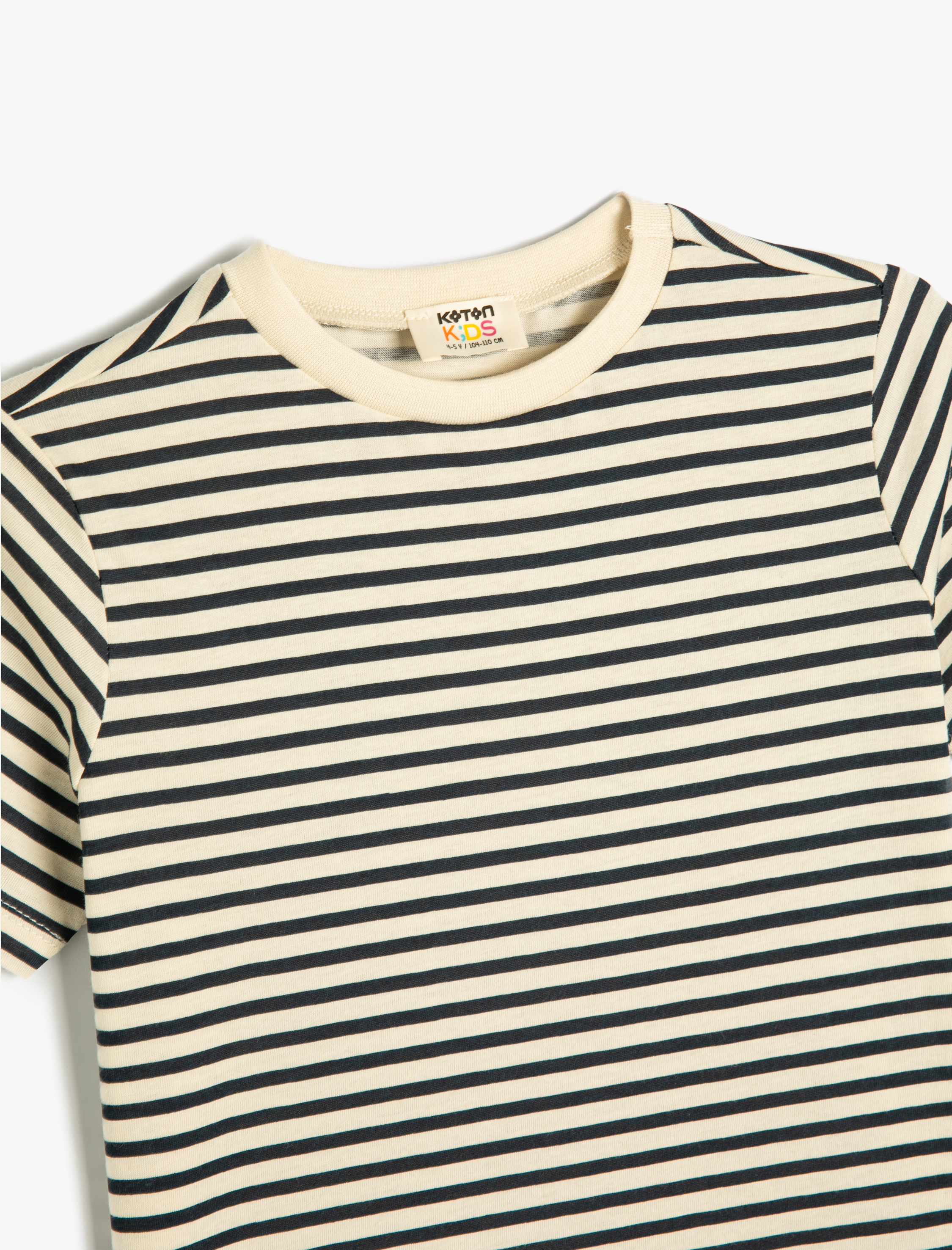  Erkek Çocuk 2'li Basic Tişört Seti Kısa Kollu Çok Renkli Pamuklu