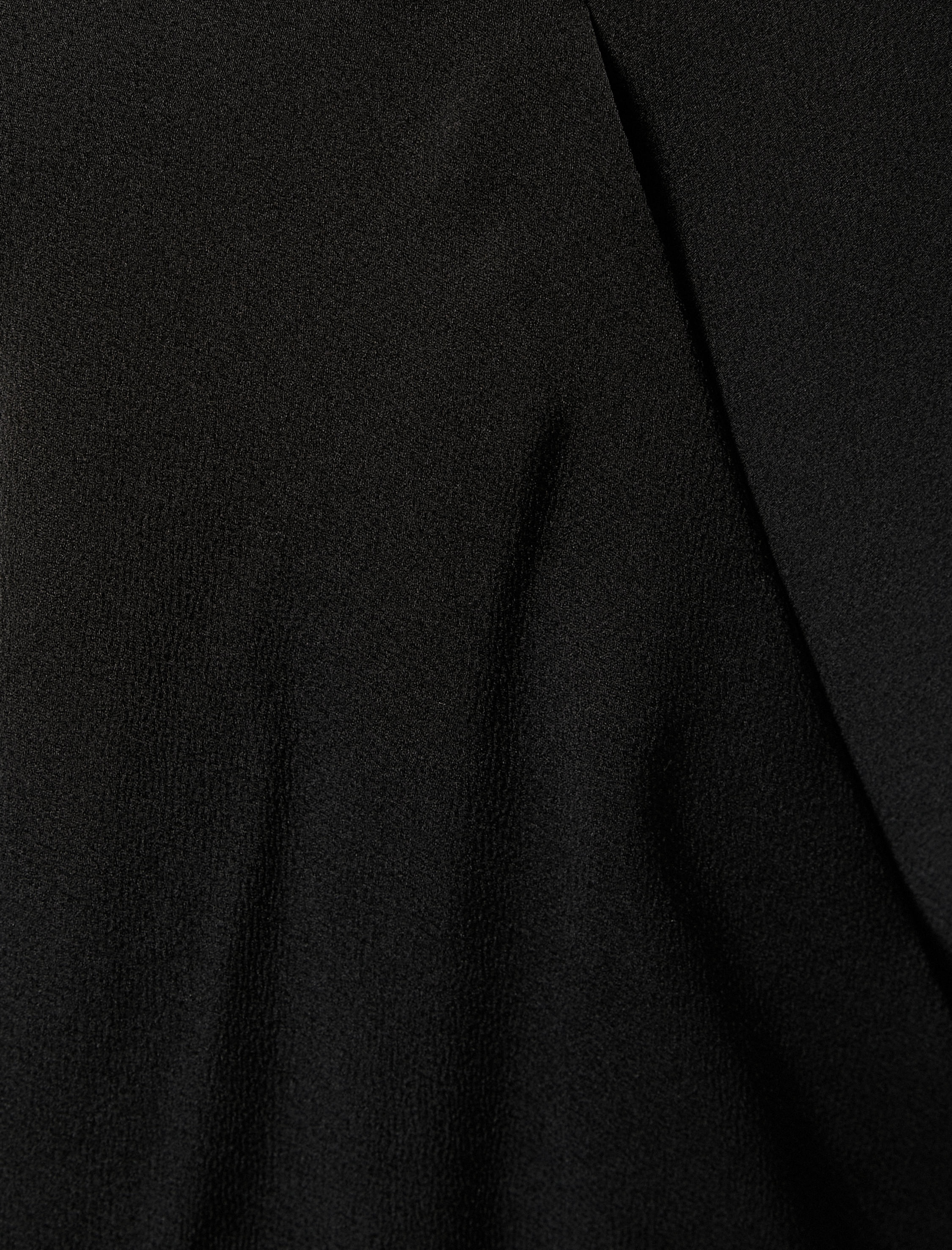   Kruvaze Bluz V Yaka Kısa Kollu