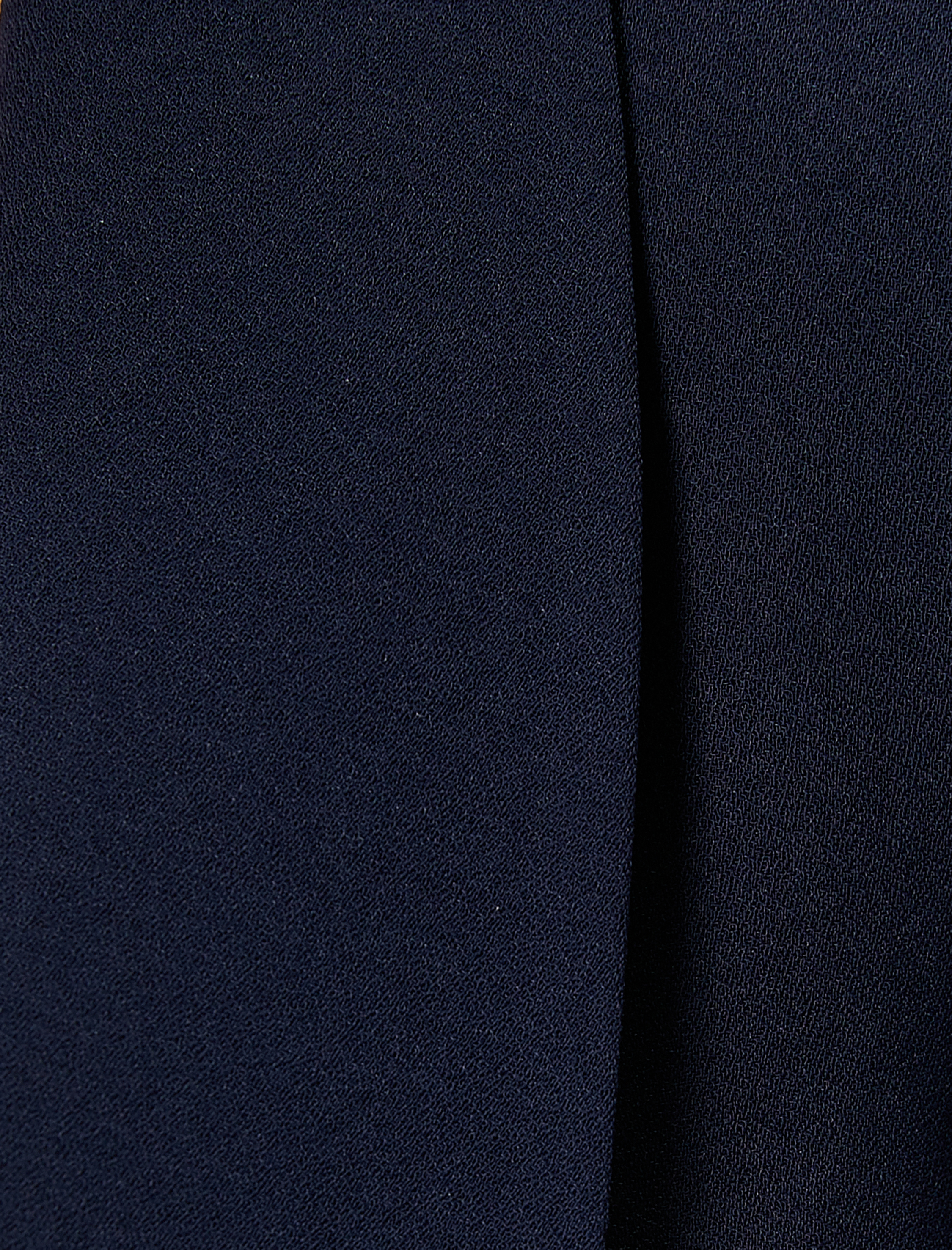   Kapaklı Cep Detaylı 3/4 Kol Kruvaze Blazer Ceket