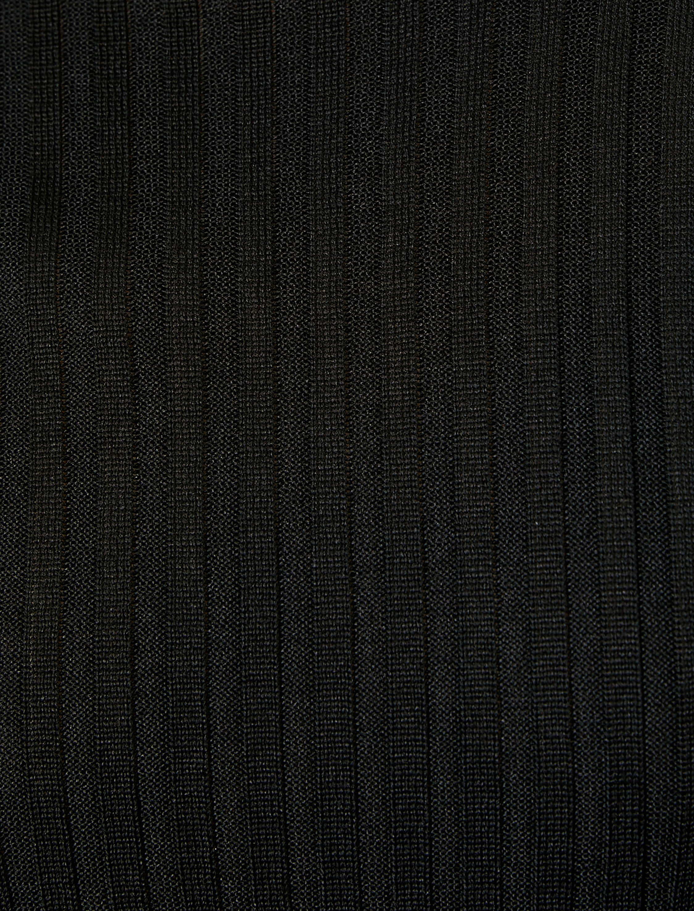   Dik Yaka Triko Kazak Uzun Kollu Slim Fit