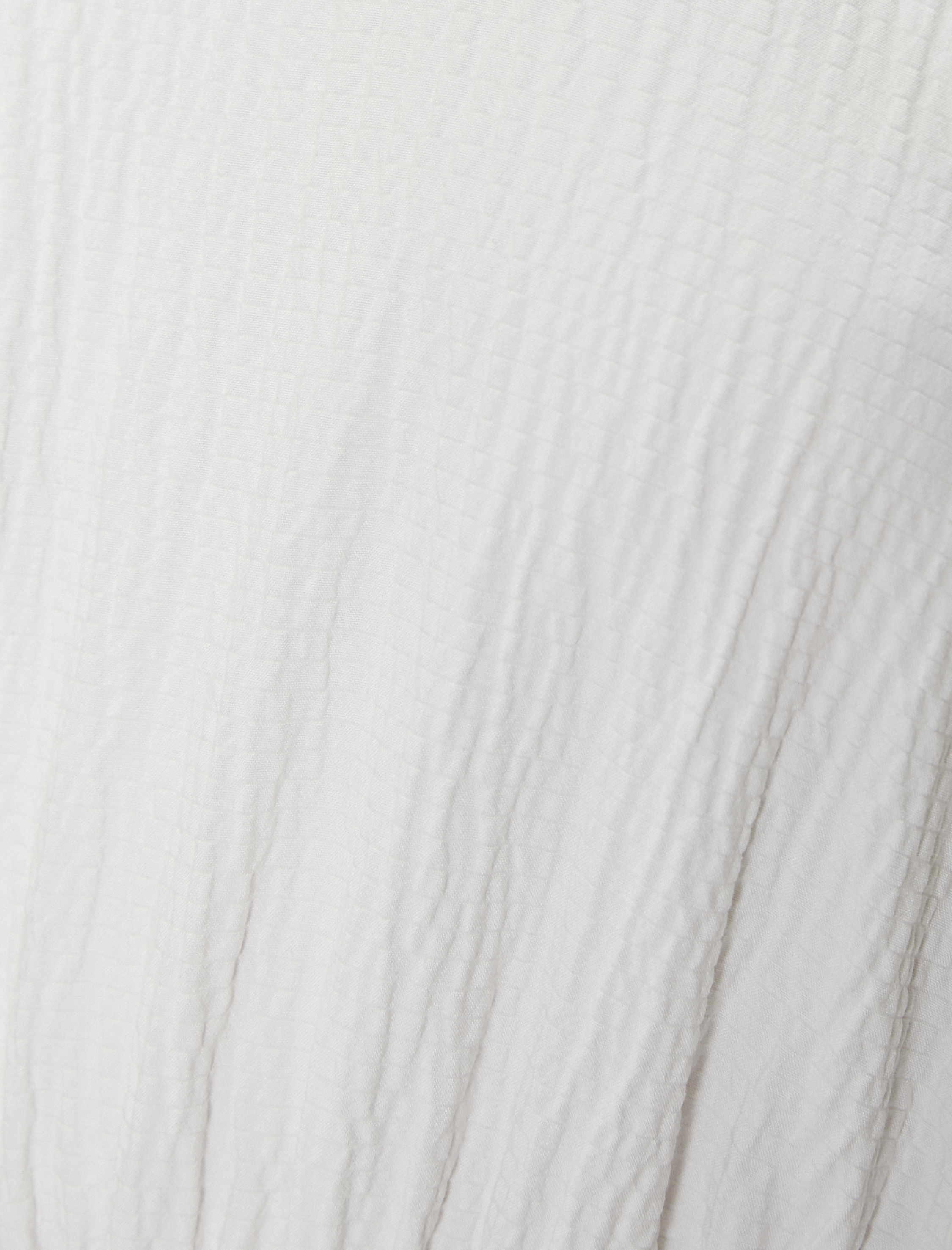 Uzun Halter Yaka Elbise Katmanlı Dokulu