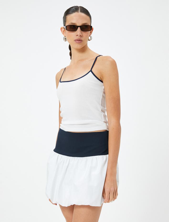  Mini Balon Etek Renk Kontrastlı