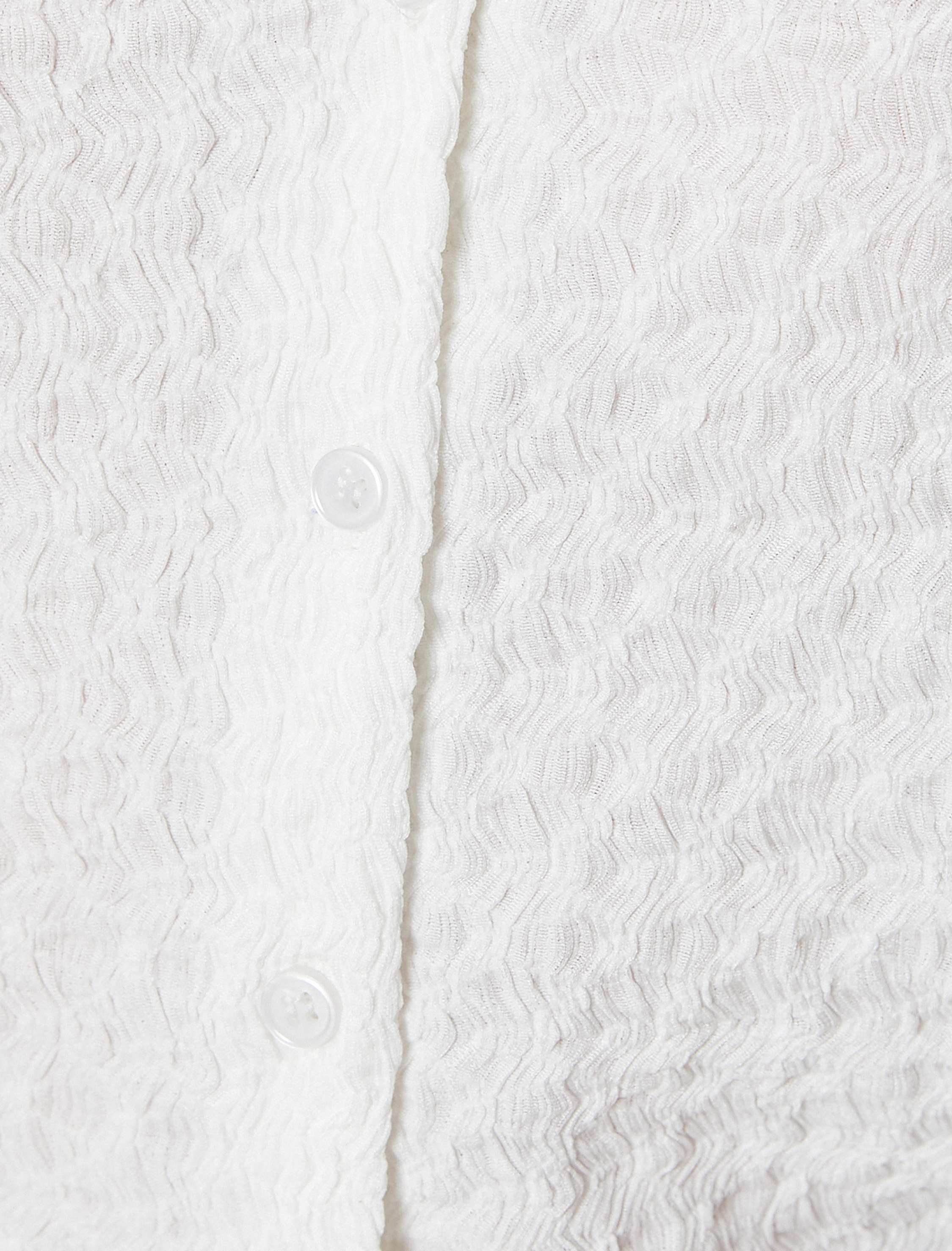   Kısa Kollu Gömlek Yaka Bluz Düğmeli Bürümcük