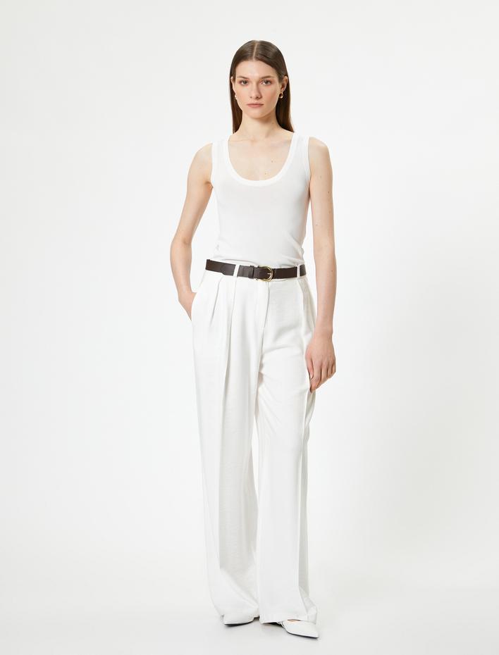  U Yaka Kolsuz Basic Triko Atlet