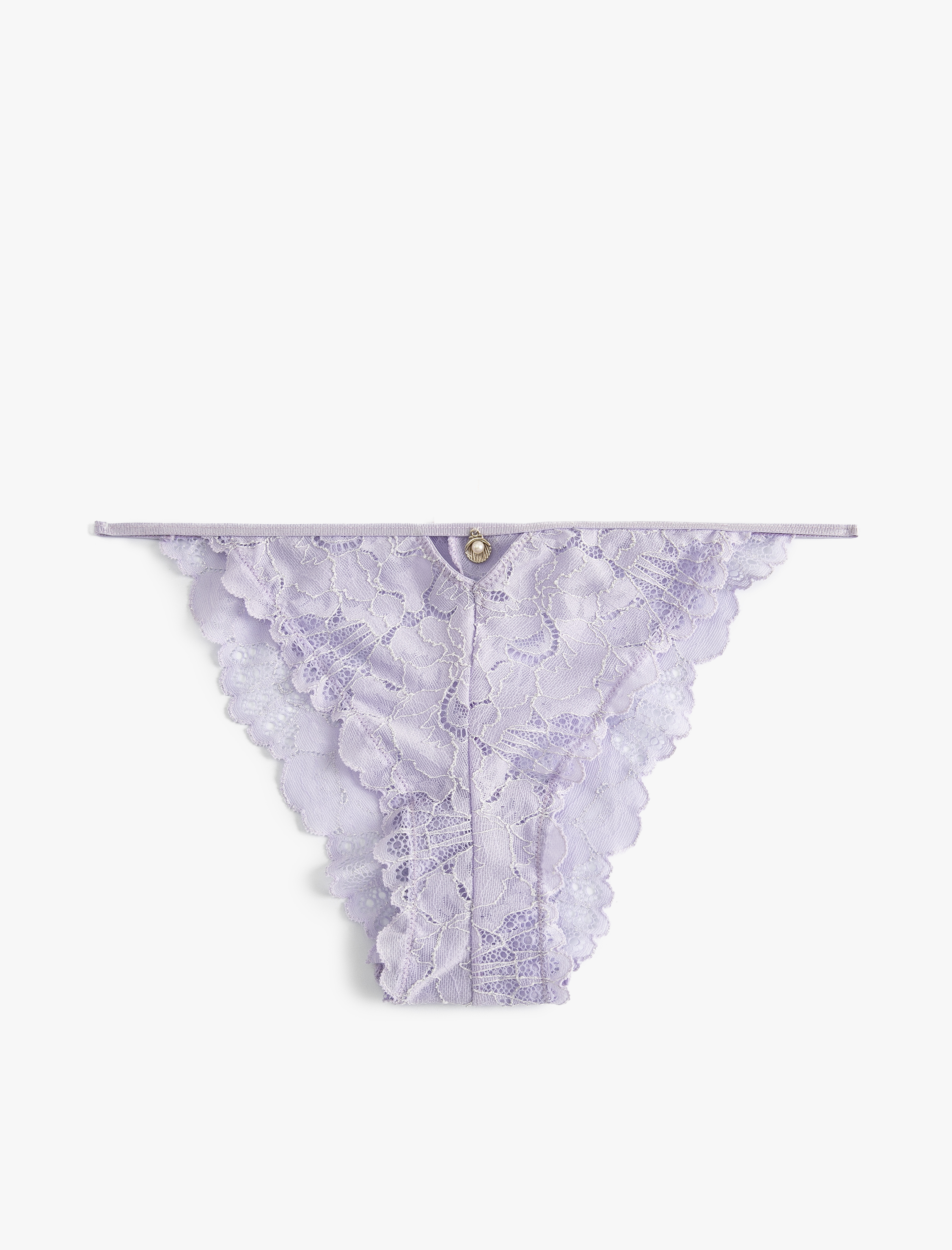   Dantelli Külot Brazilian İnci Aksesuar Detaylı