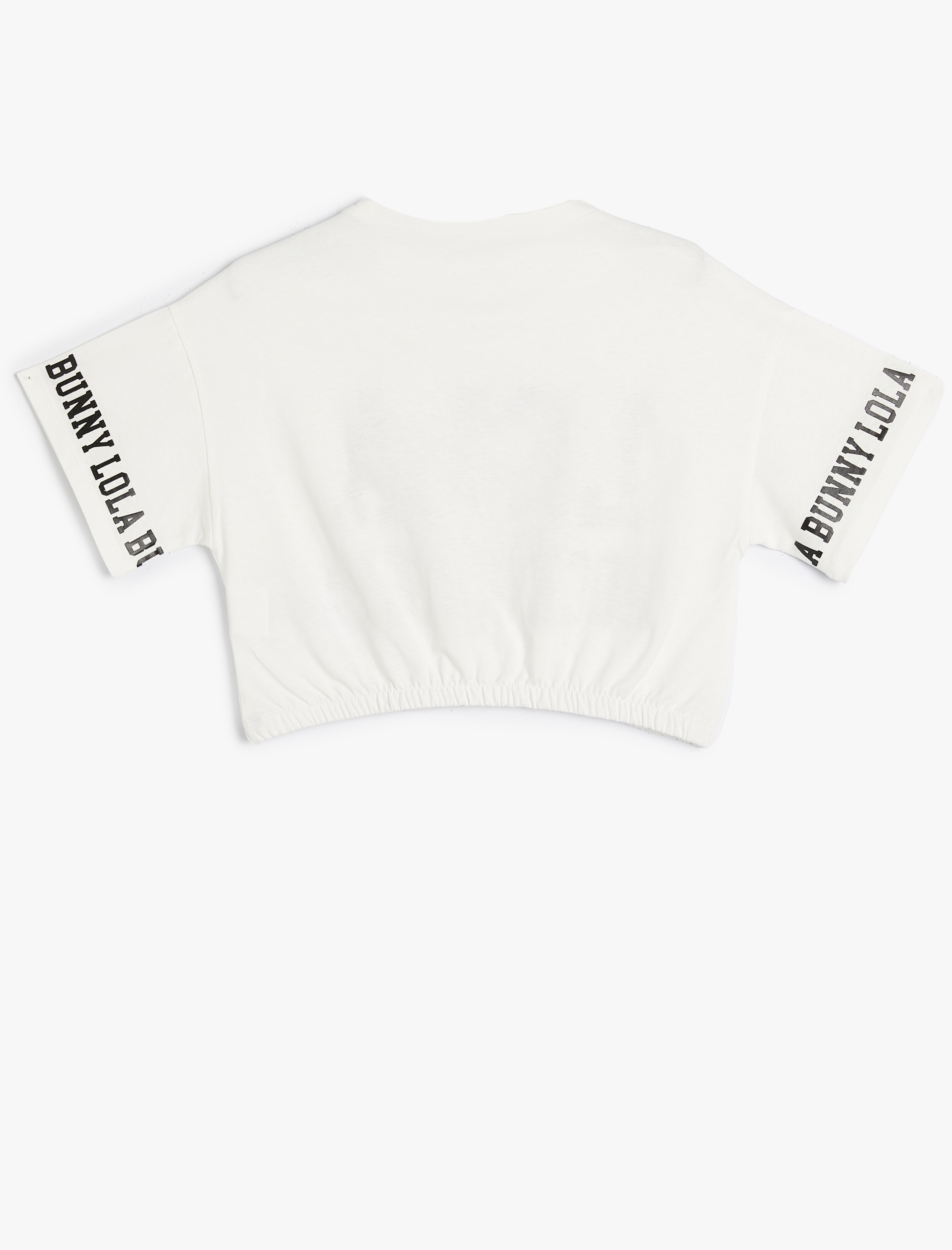 Kız Çocuk Crop Lola Bunny Tişört Lisanslı Beli Lastikli