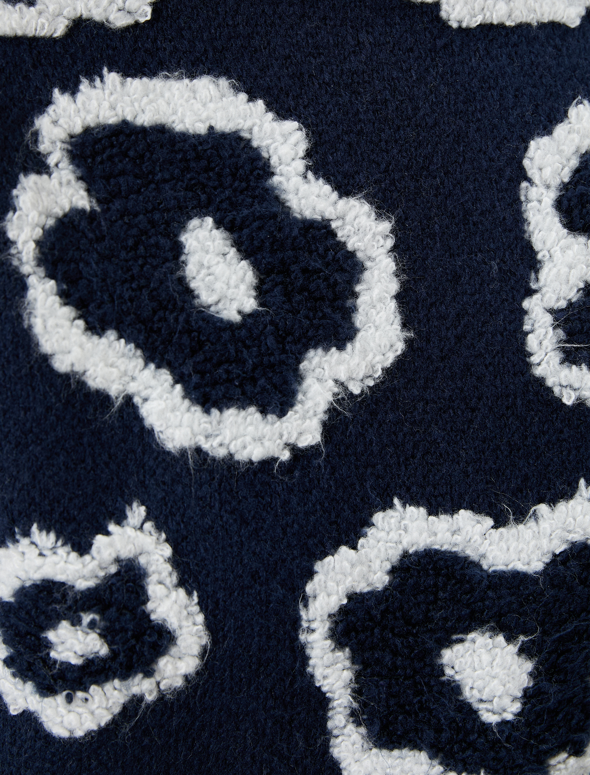   Triko Süveter Çiçekli Bisiklet Yaka Kolsuz