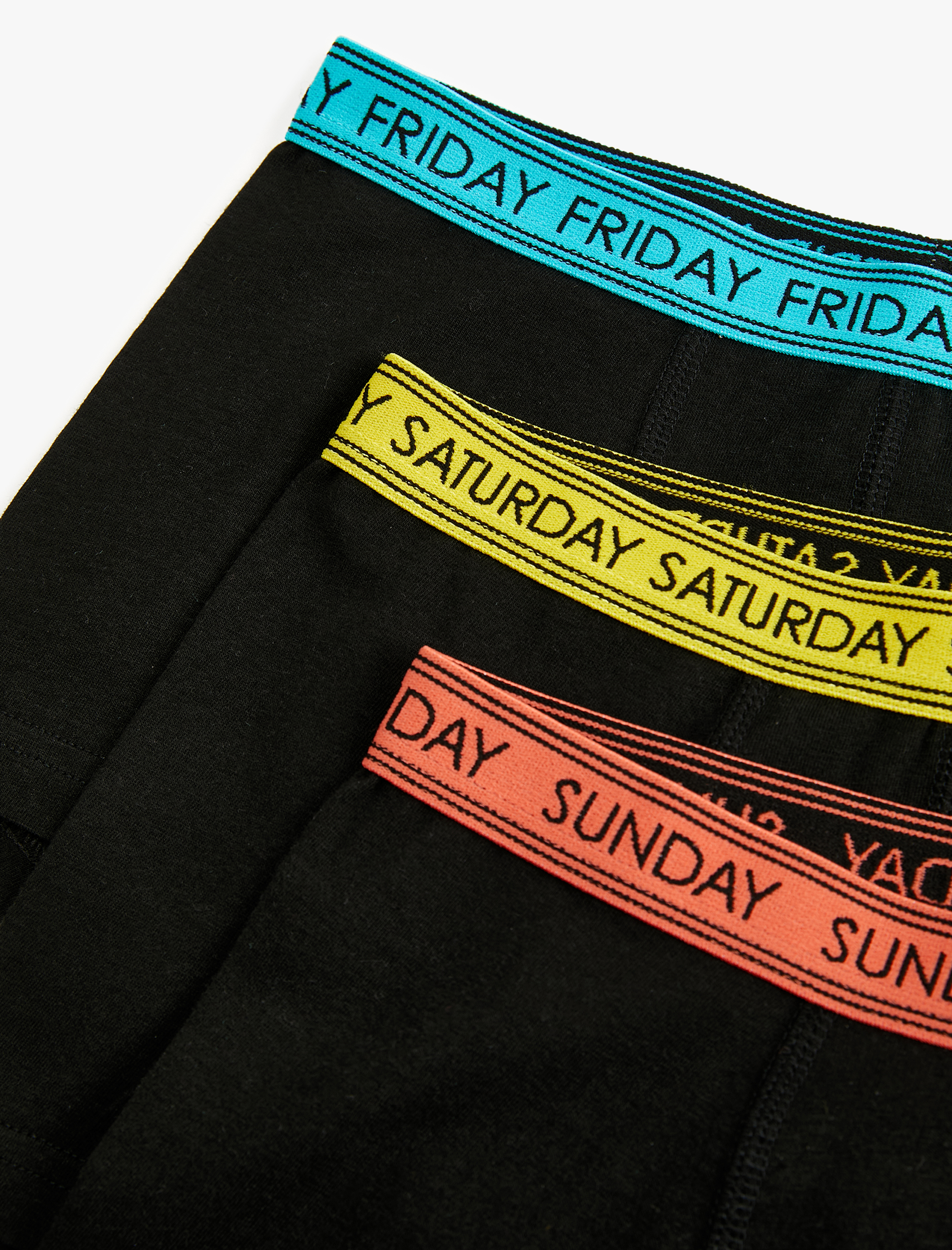   3'lü Boxer Seti Slogan Yazı Detaylı