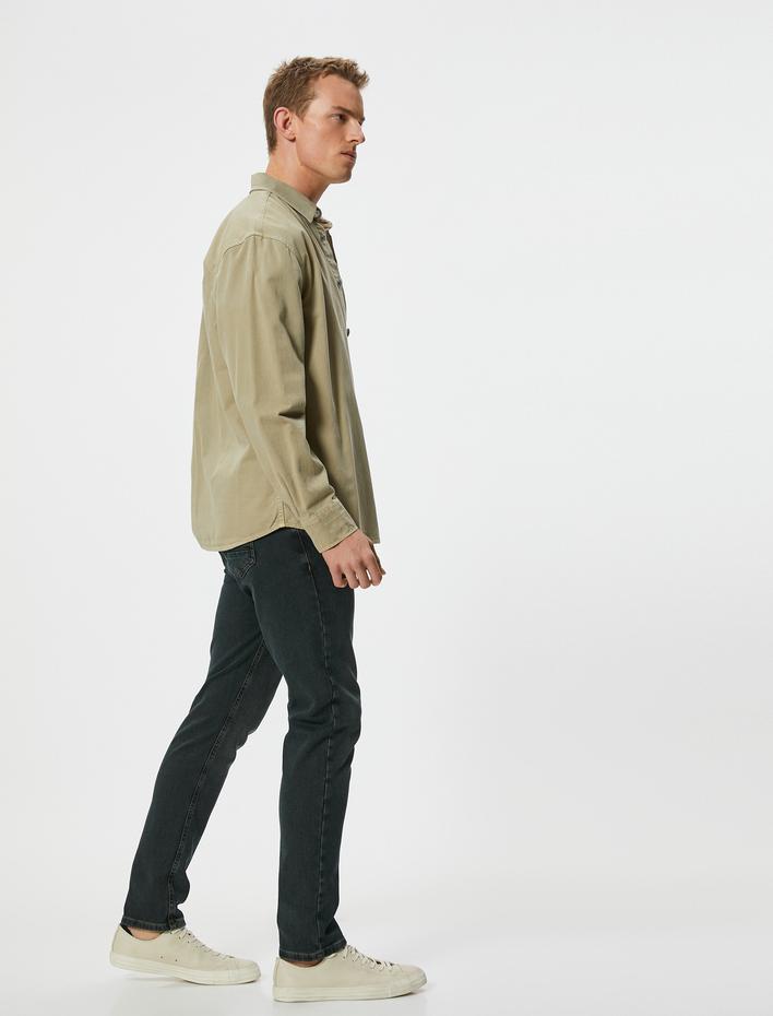  Slim Fit Kot Pantolon - Brad Jean