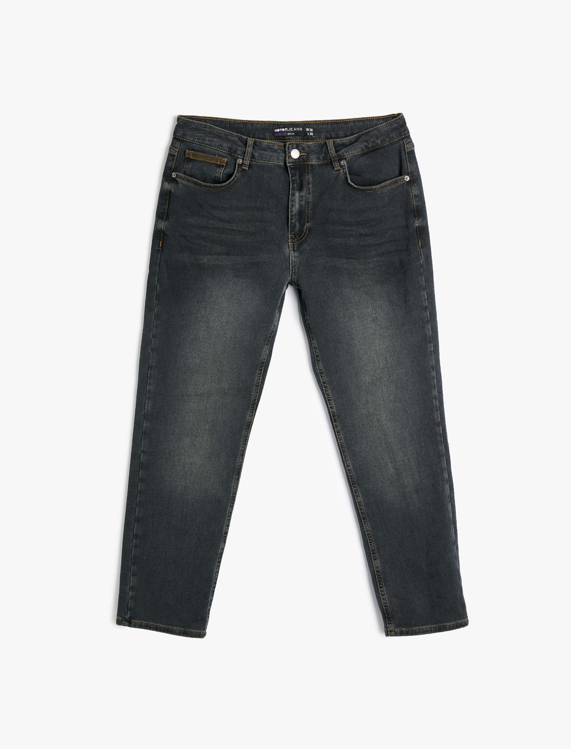   Slim Fit Kot Pantolon - Brad Jean