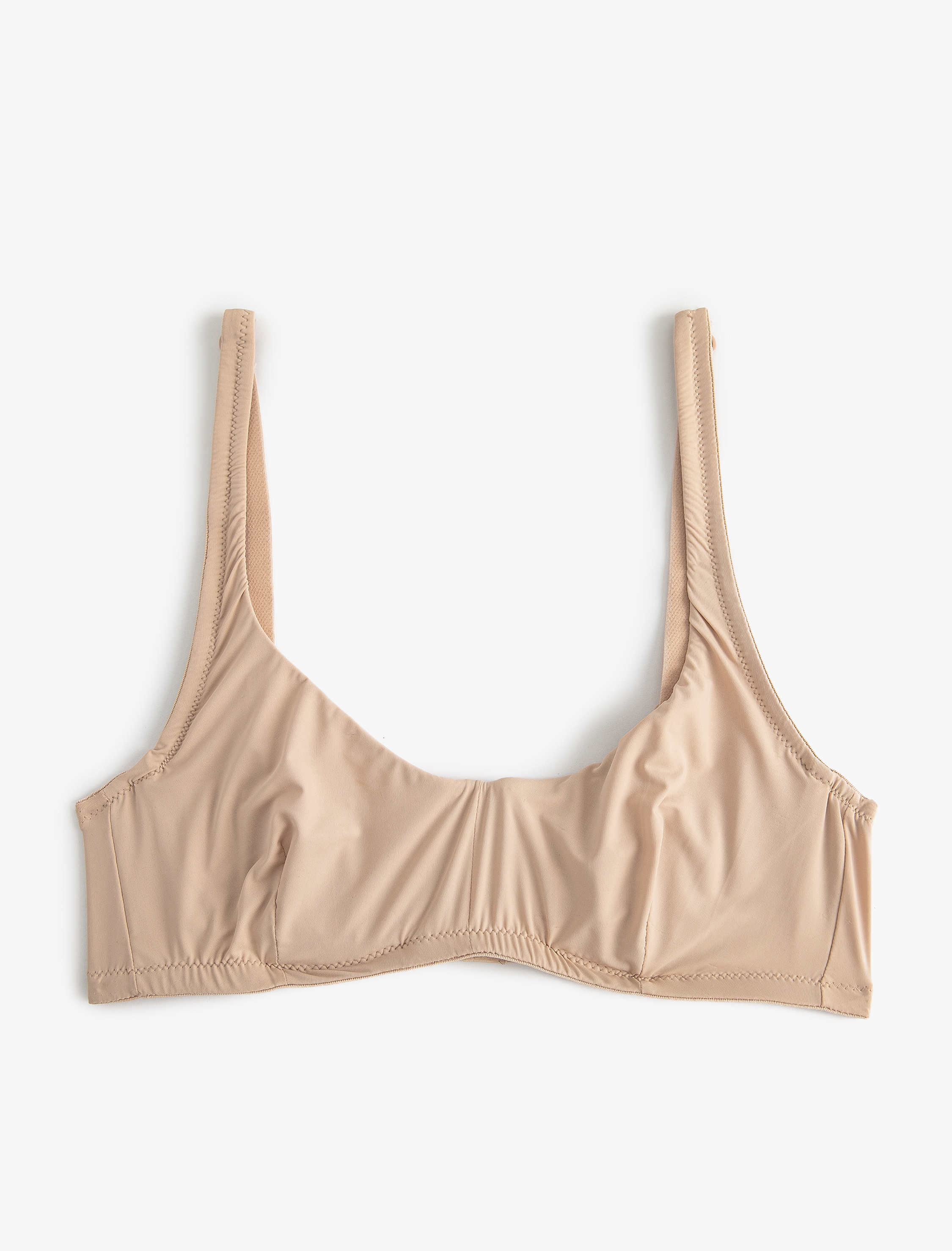   Dolgusuz Balenli Sütyen Kalın Askılı Basic