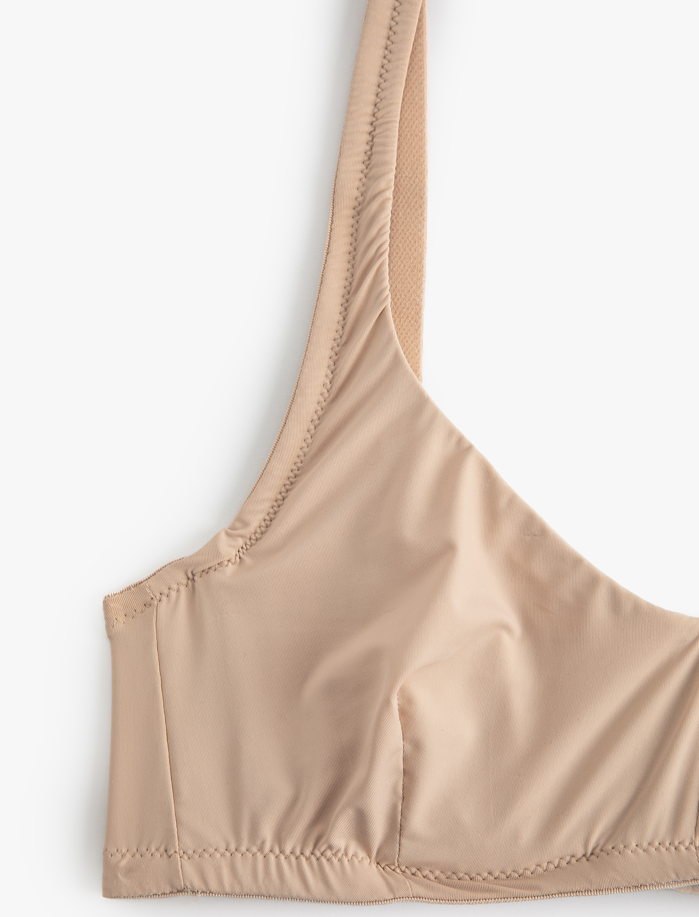   Dolgusuz Balenli Sütyen Kalın Askılı Basic