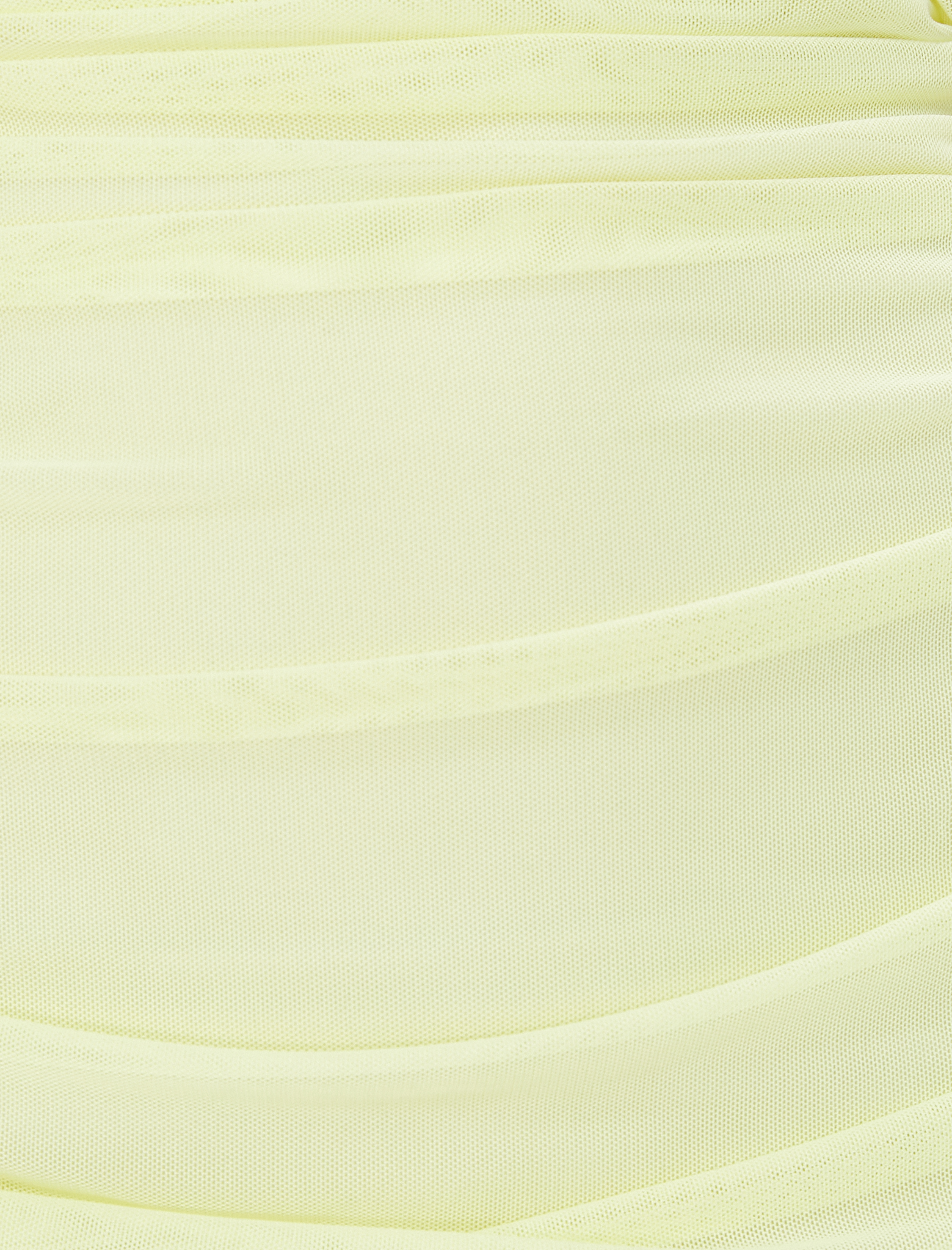   Koton X Sibil Çetinkaya - Tül Tek Omuz Mini Elbise Drapeli Fular Detaylı