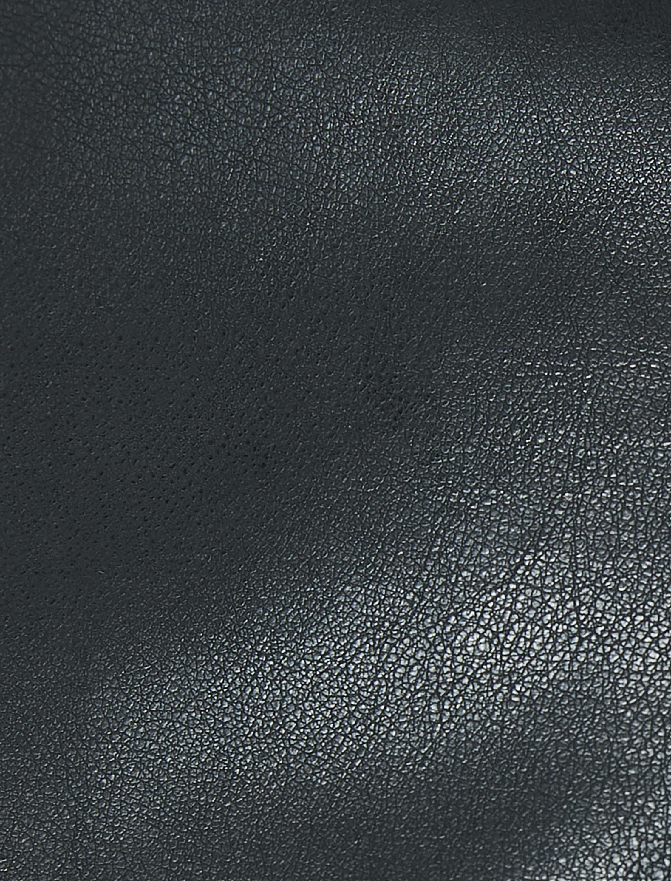   Suni Deri Ceket Kruvaze Yaka Fermuarlı Cepli Rahat Kalıp